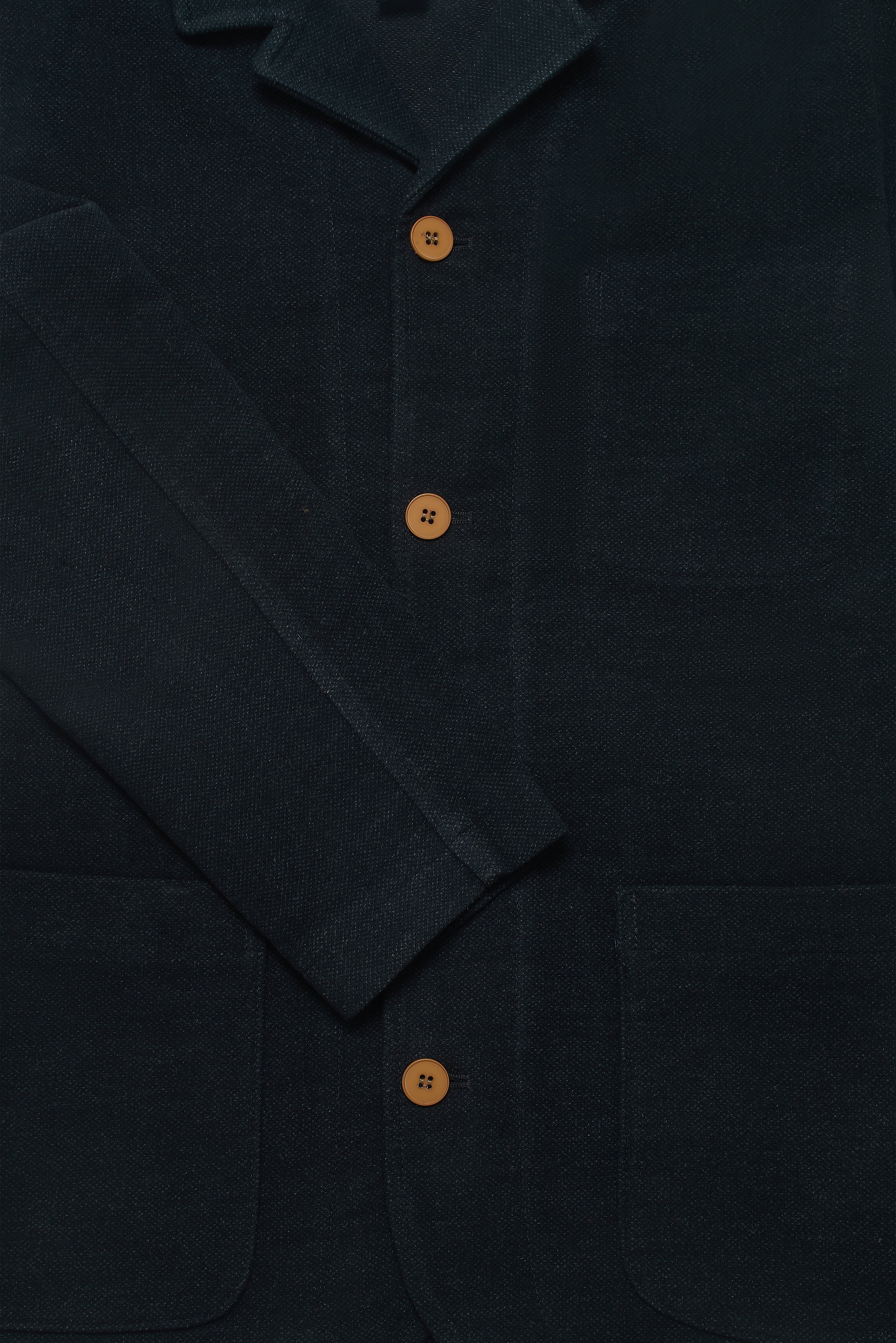 Tuxford Casual Blazer - Navy Pindot Moleskin - Wear London