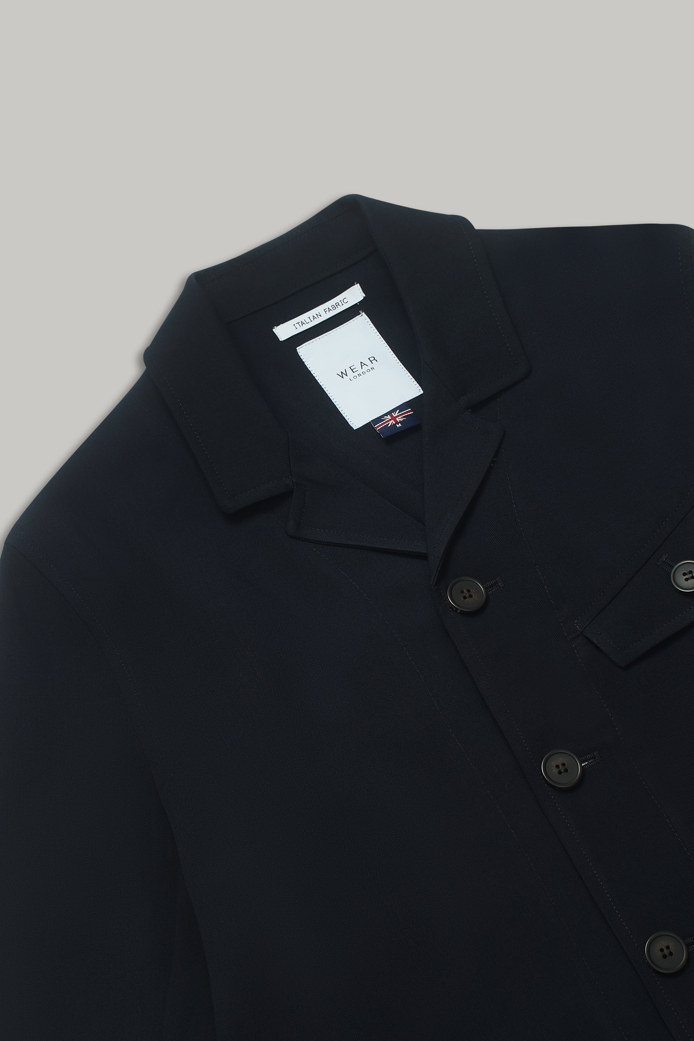 Bailey Casual Blazer - Polline Wool Plain - Wear London