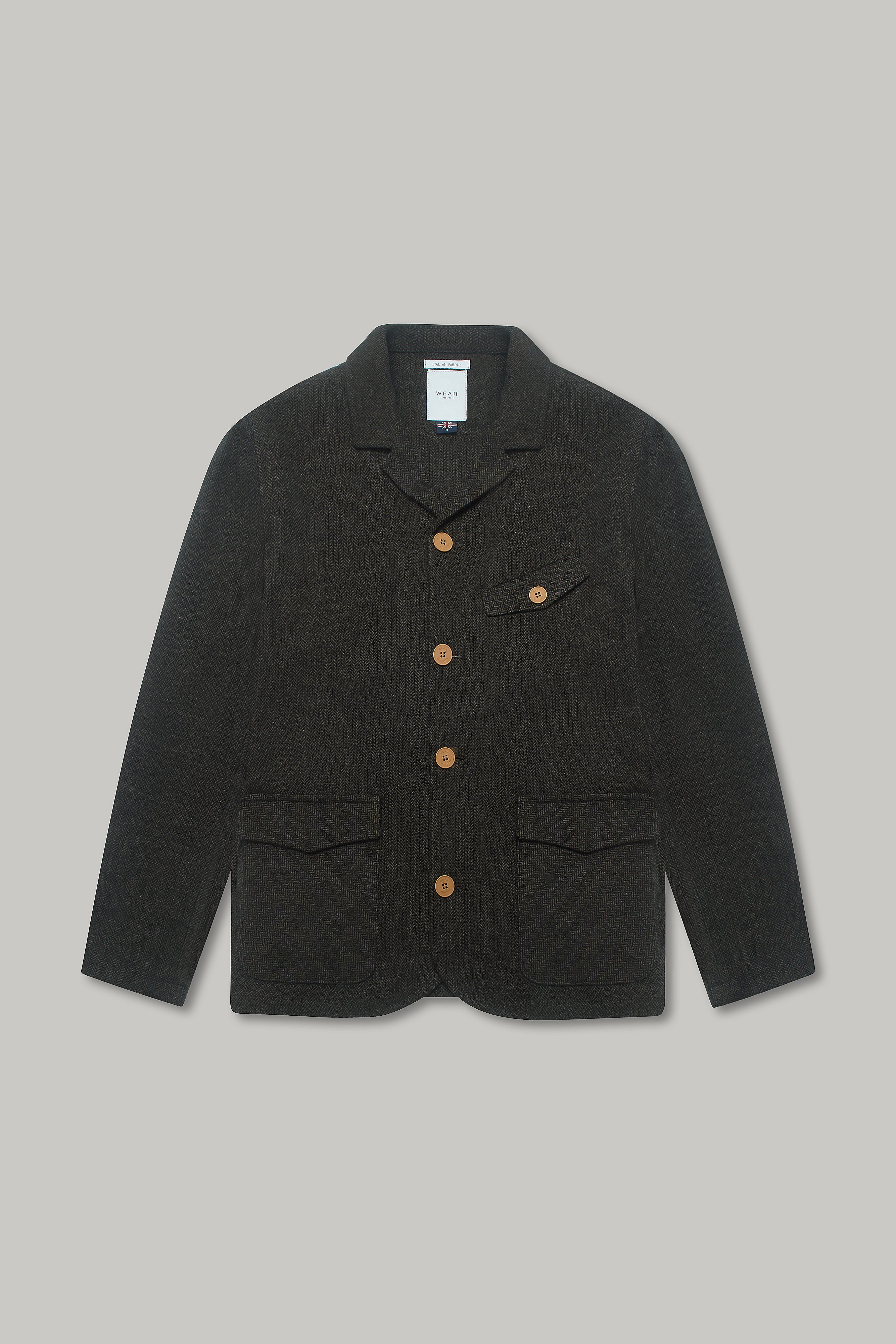 Bailey Casual Blazer - Tarallo Wool - Wear London