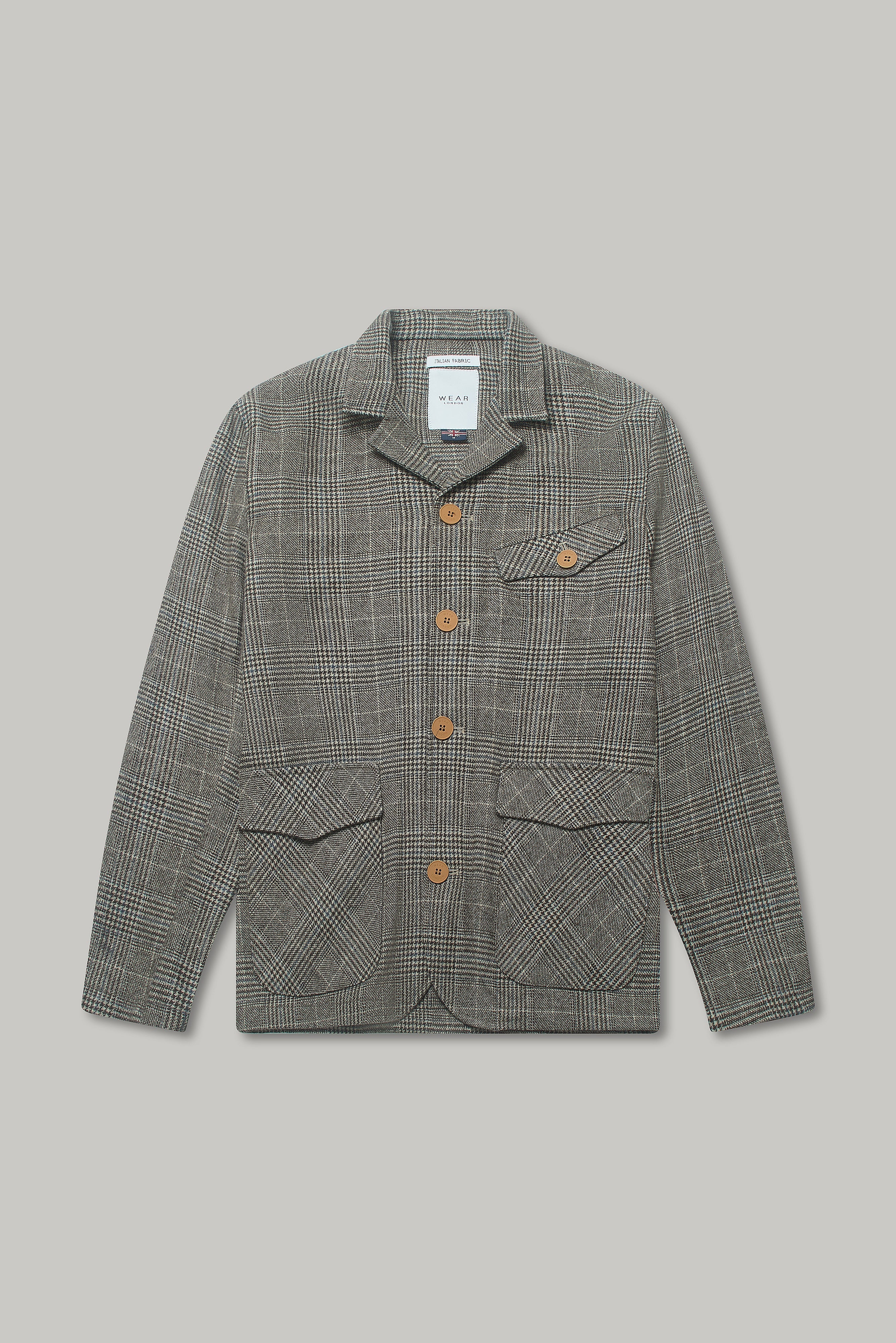 Bailey Casual Blazer - Vargas Wool Check - Wear London