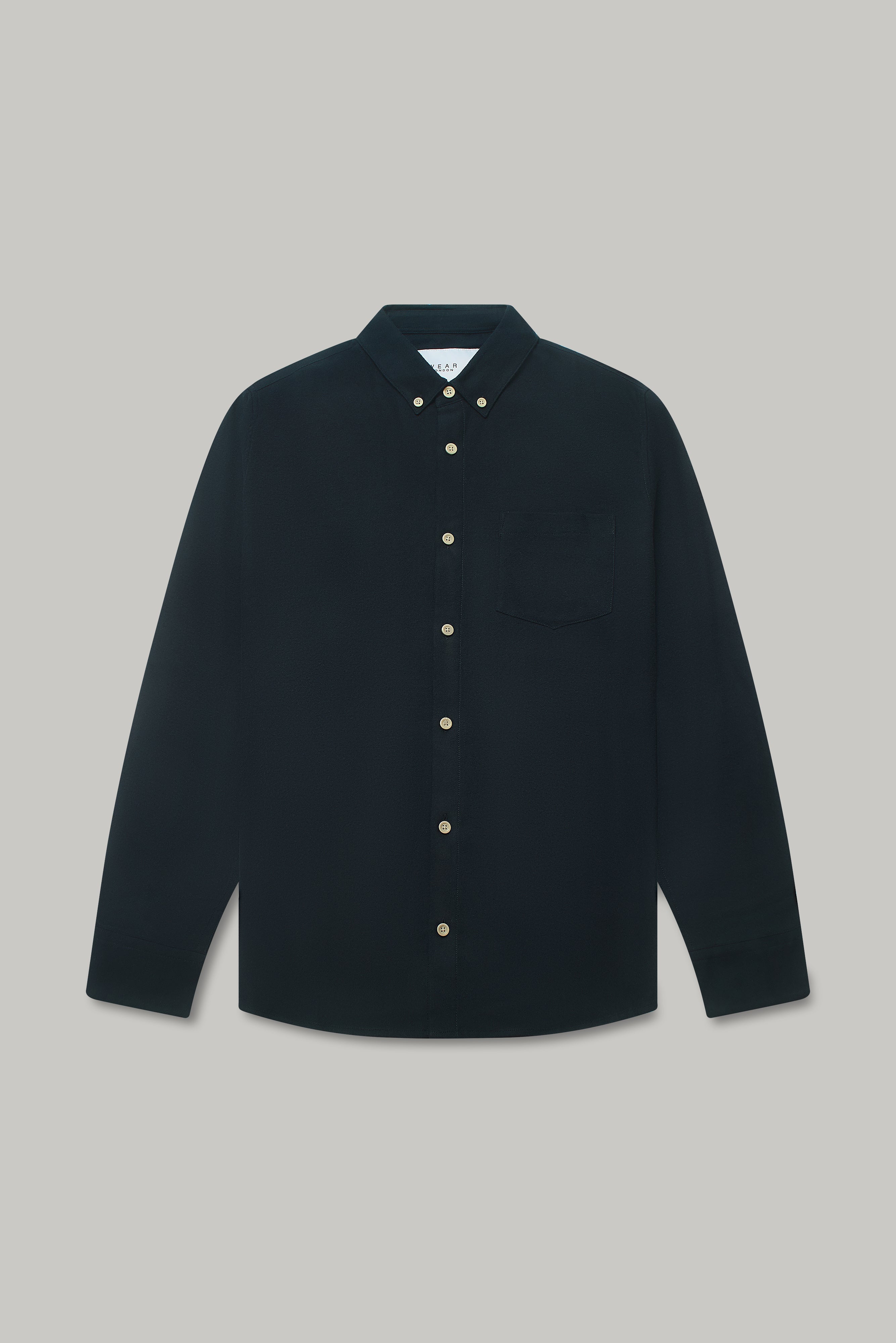 Bobby Flannel Shirt - Navy - Wear London