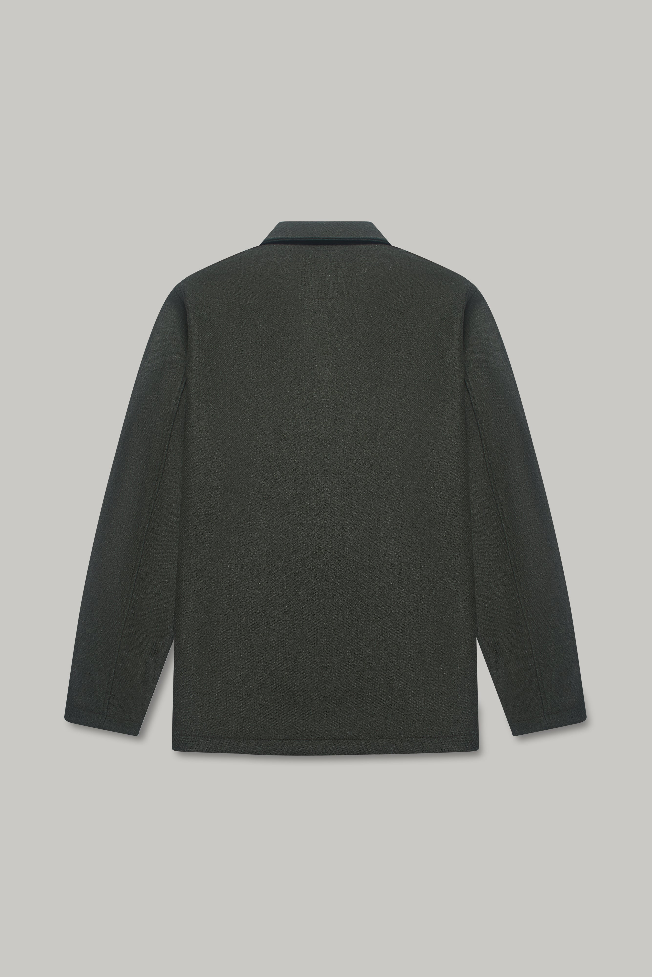 Chiltern Shacket Sleeve Lining - Birbo Twill Olive - Wear London