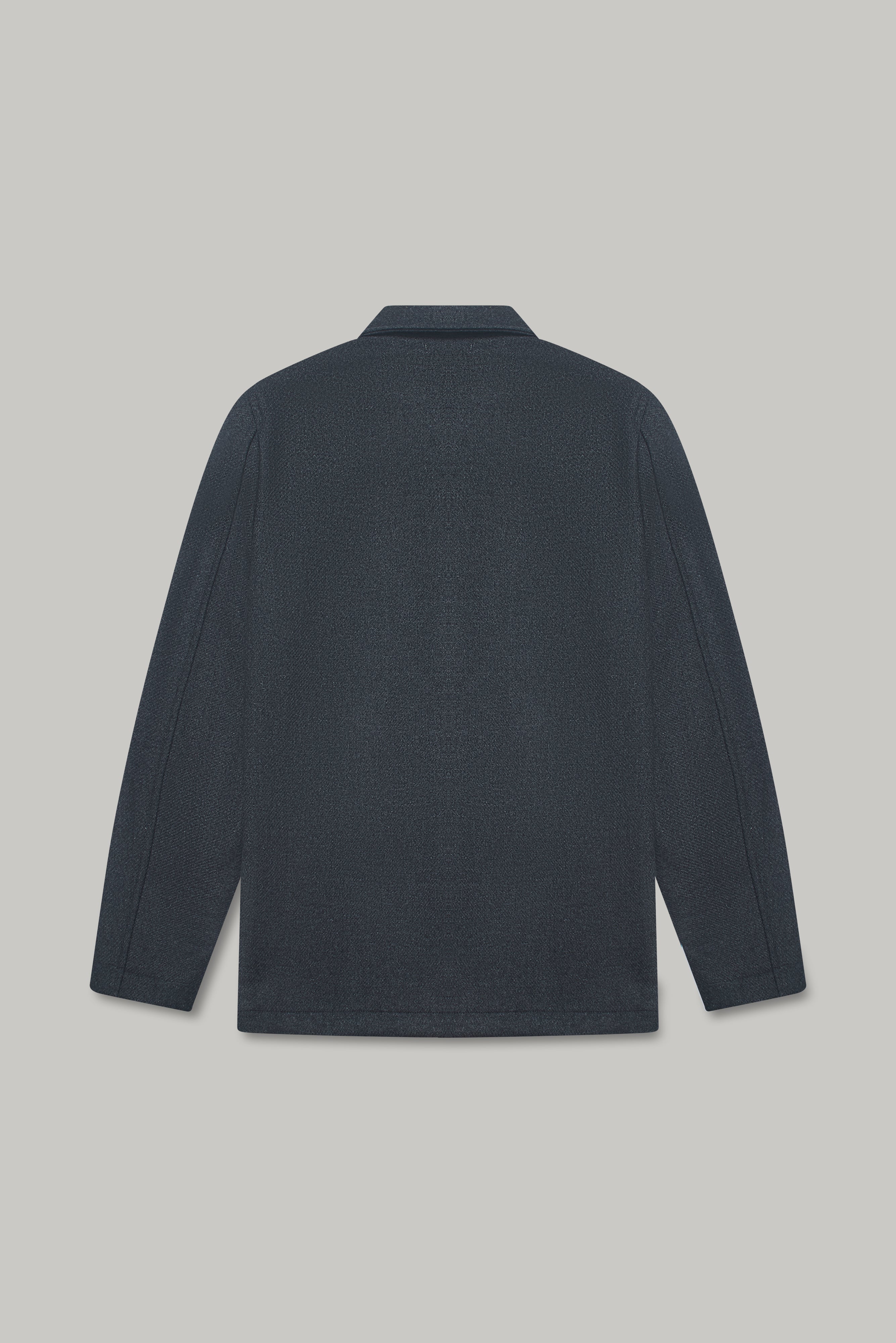 Chiltern Shacket Sleeve Lining - Birbo Twill Grey - Wear London