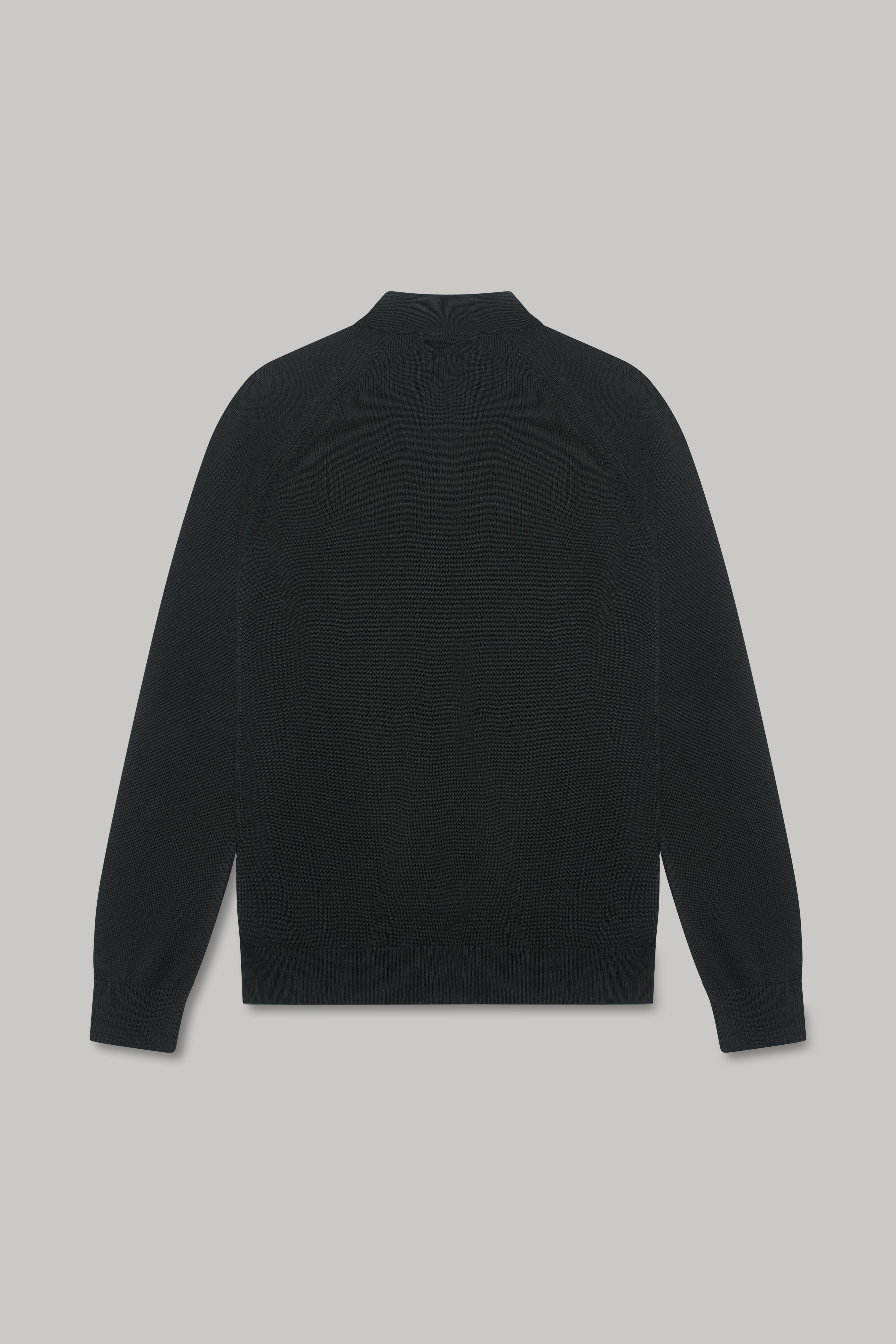 Alfie - Knitwear - Quarter Zip - Olive - Wear London