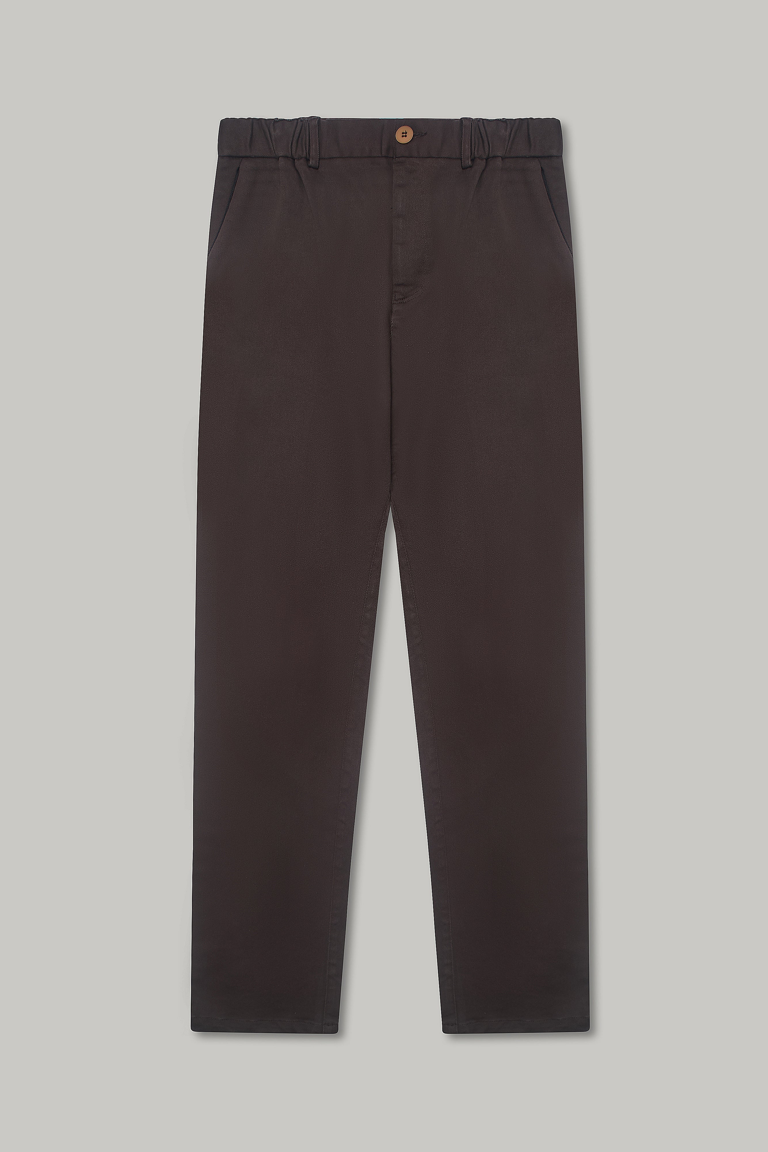 Newington Zip Pockets Joggers - Chocolate - Wear London