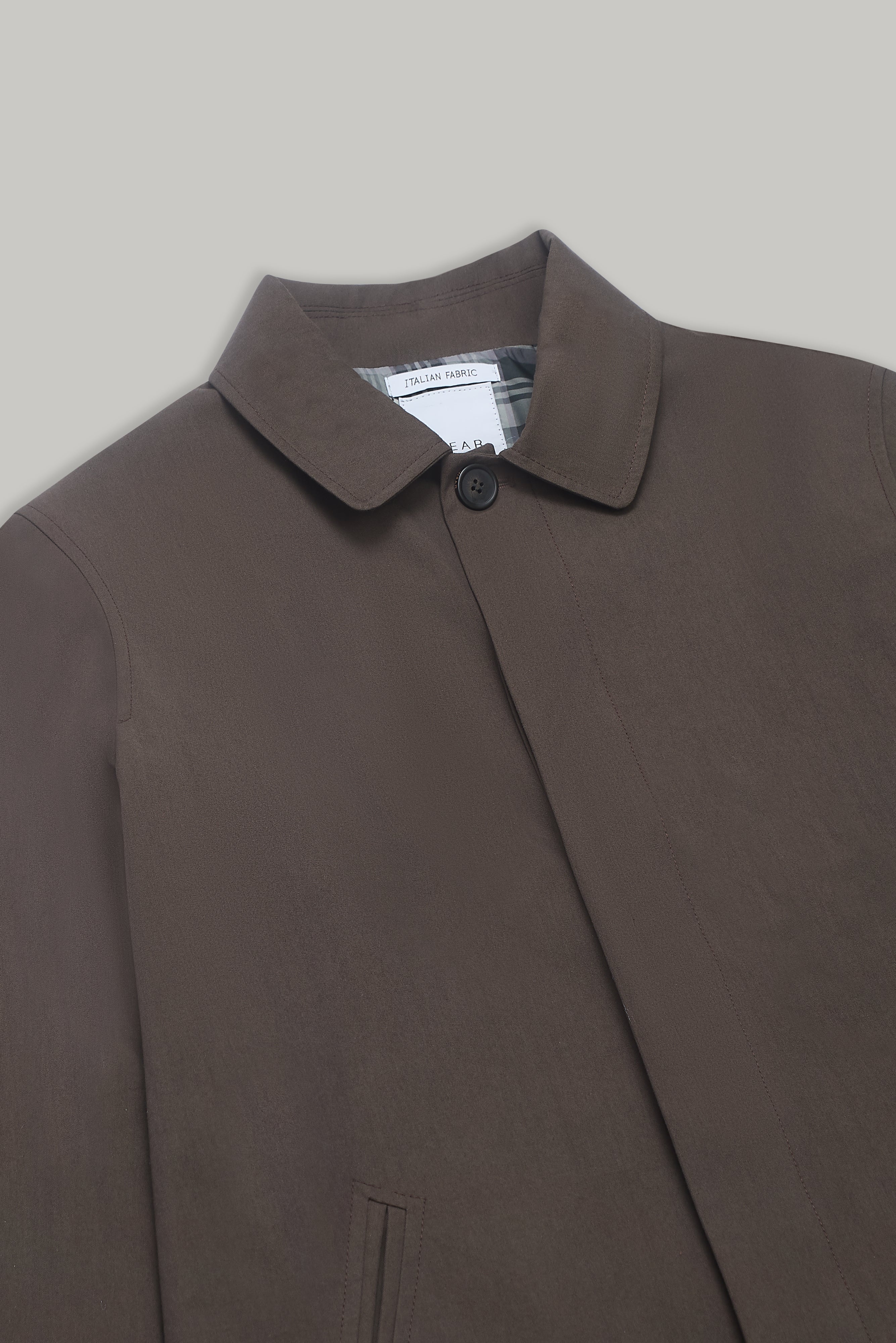 London Rain Mac - Chocolate - Wear London