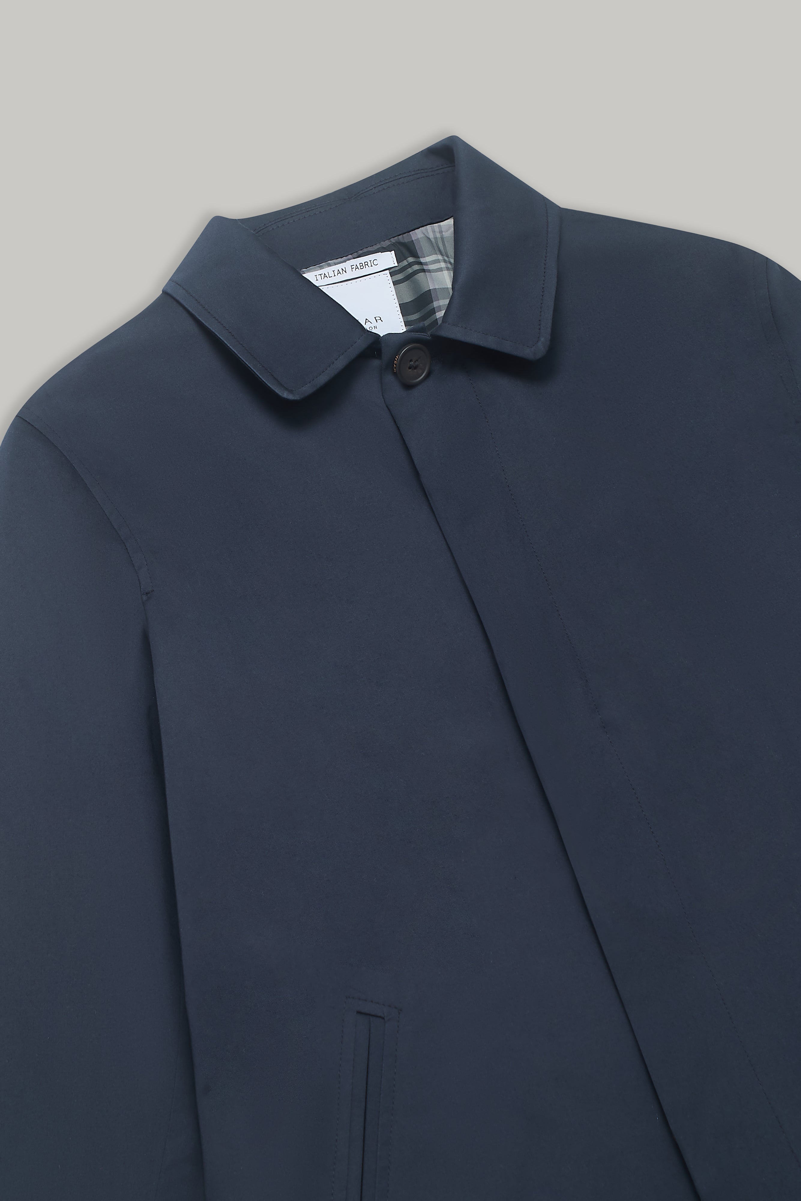 London Rain Mac - Navy Blue - Wear London