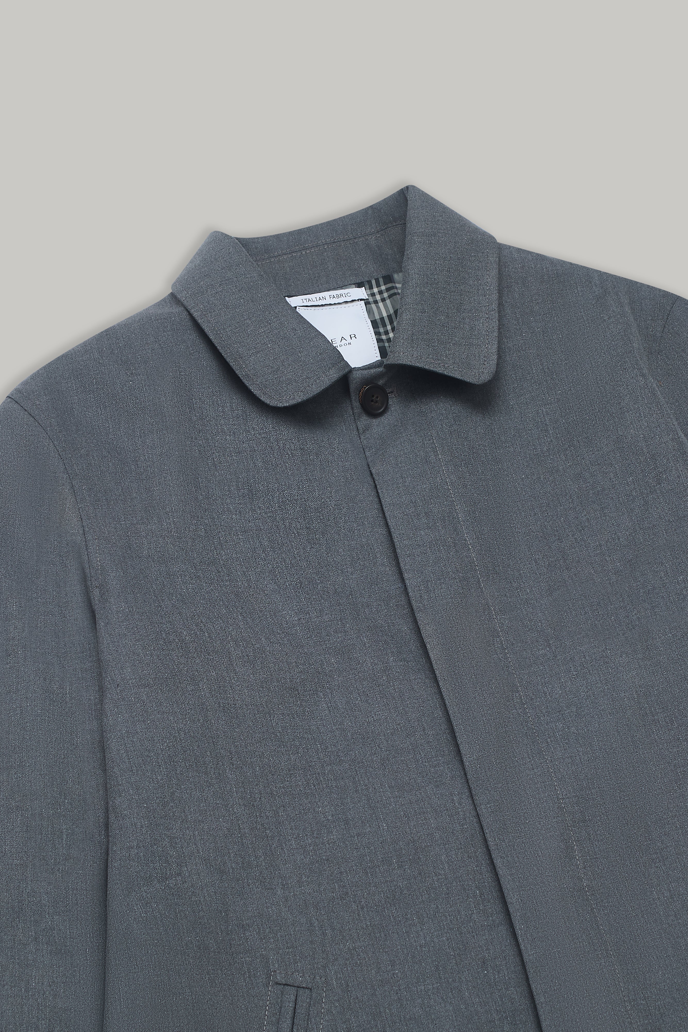 London Rain Mac - Light Anthracite - Wear London