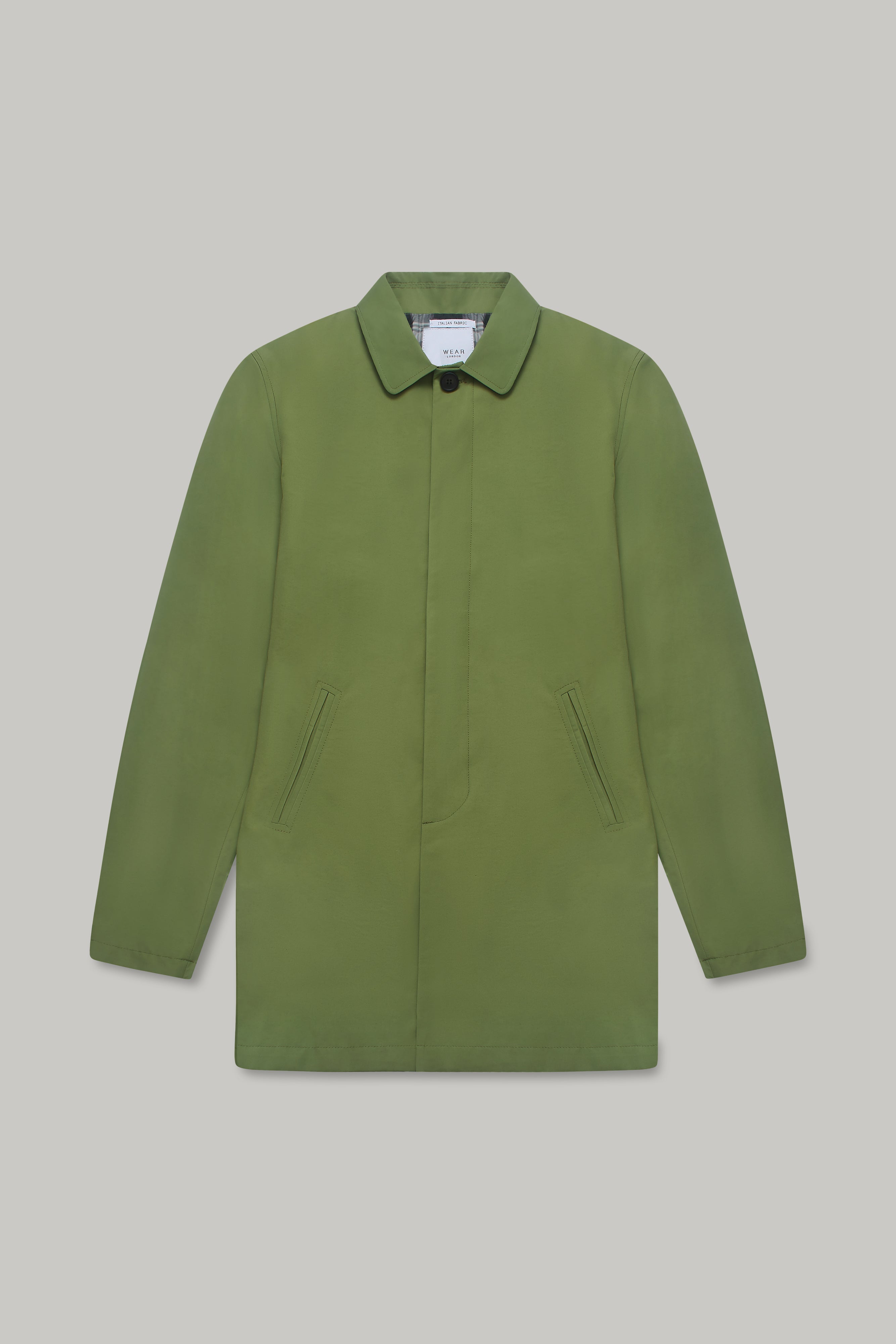 London Rain Mac - Pistachio - Wear London