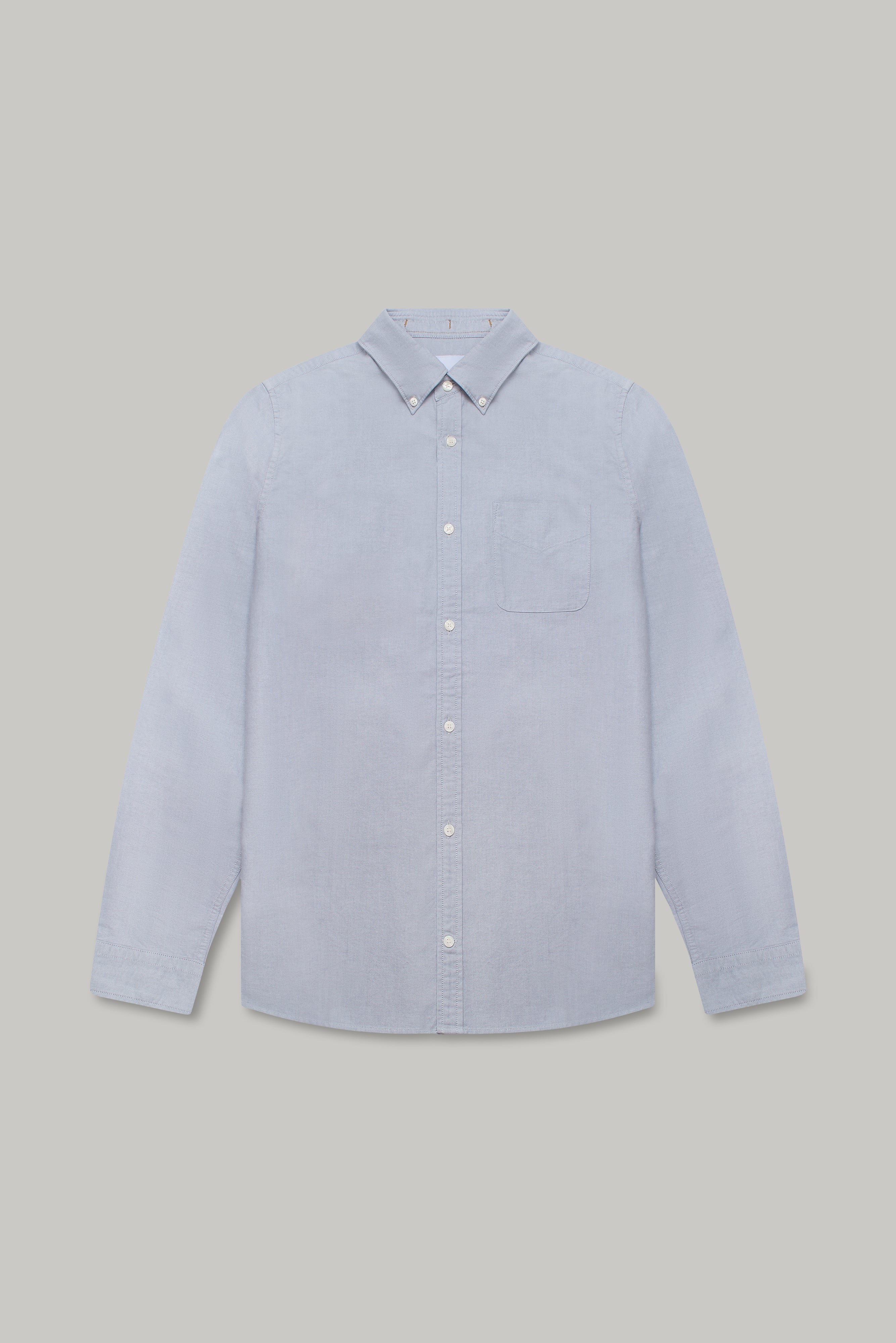 Logan Woven Shirt - Grey - Wear London