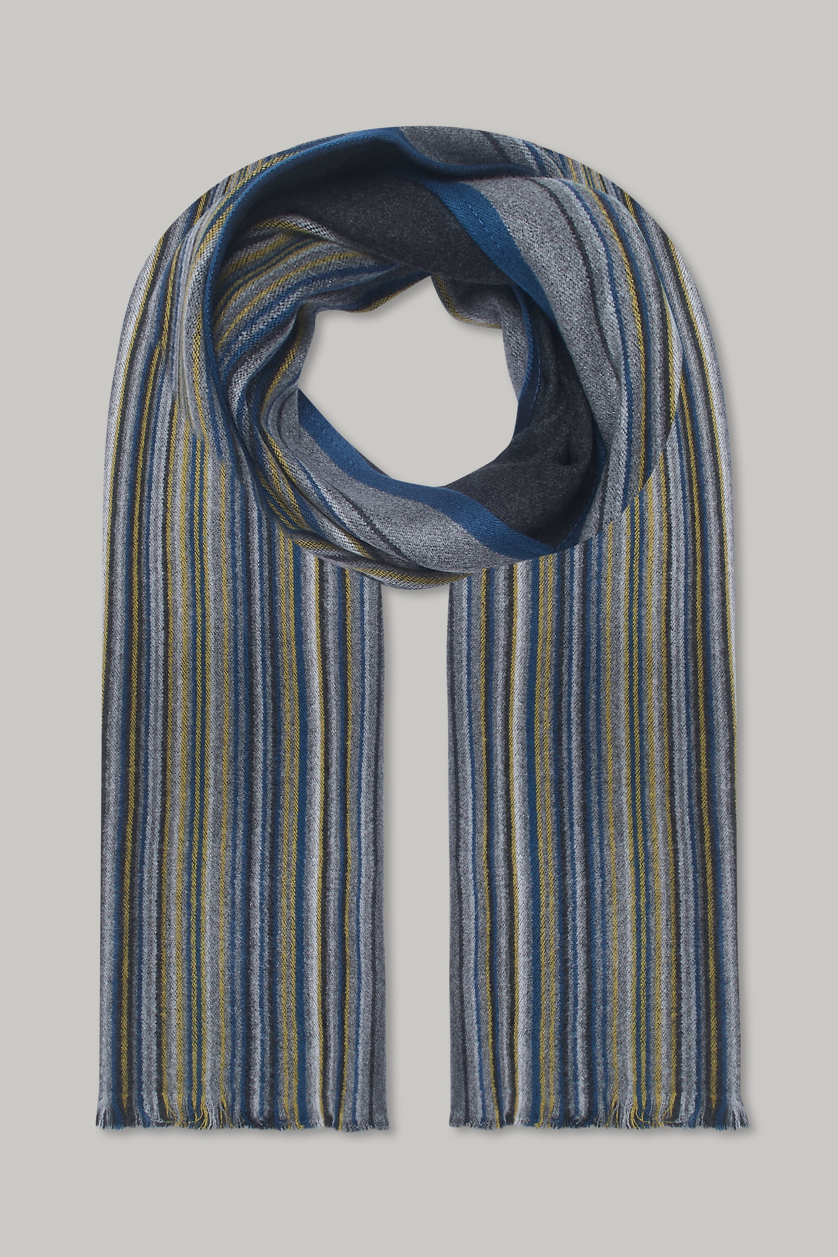 Scarf - Stripe Charcoal - Wear London