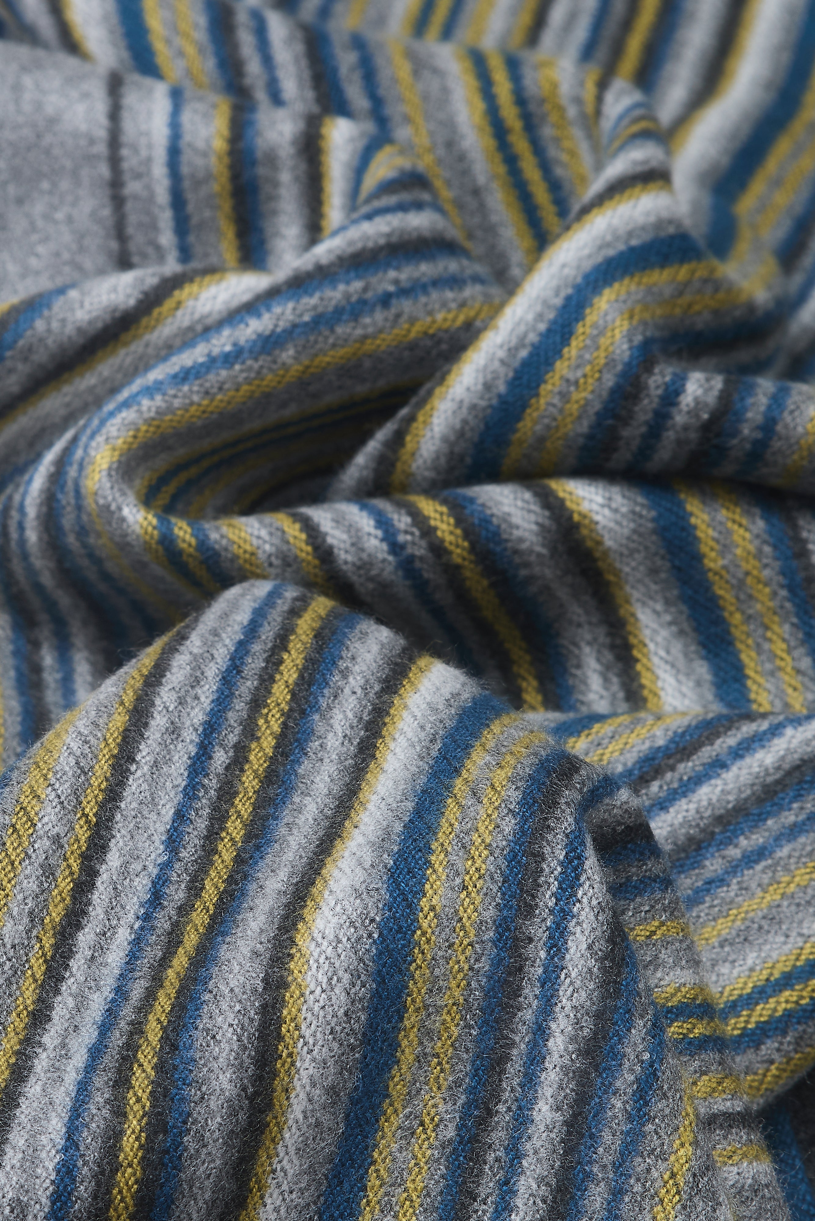 Scarf - Stripe Charcoal - Wear London