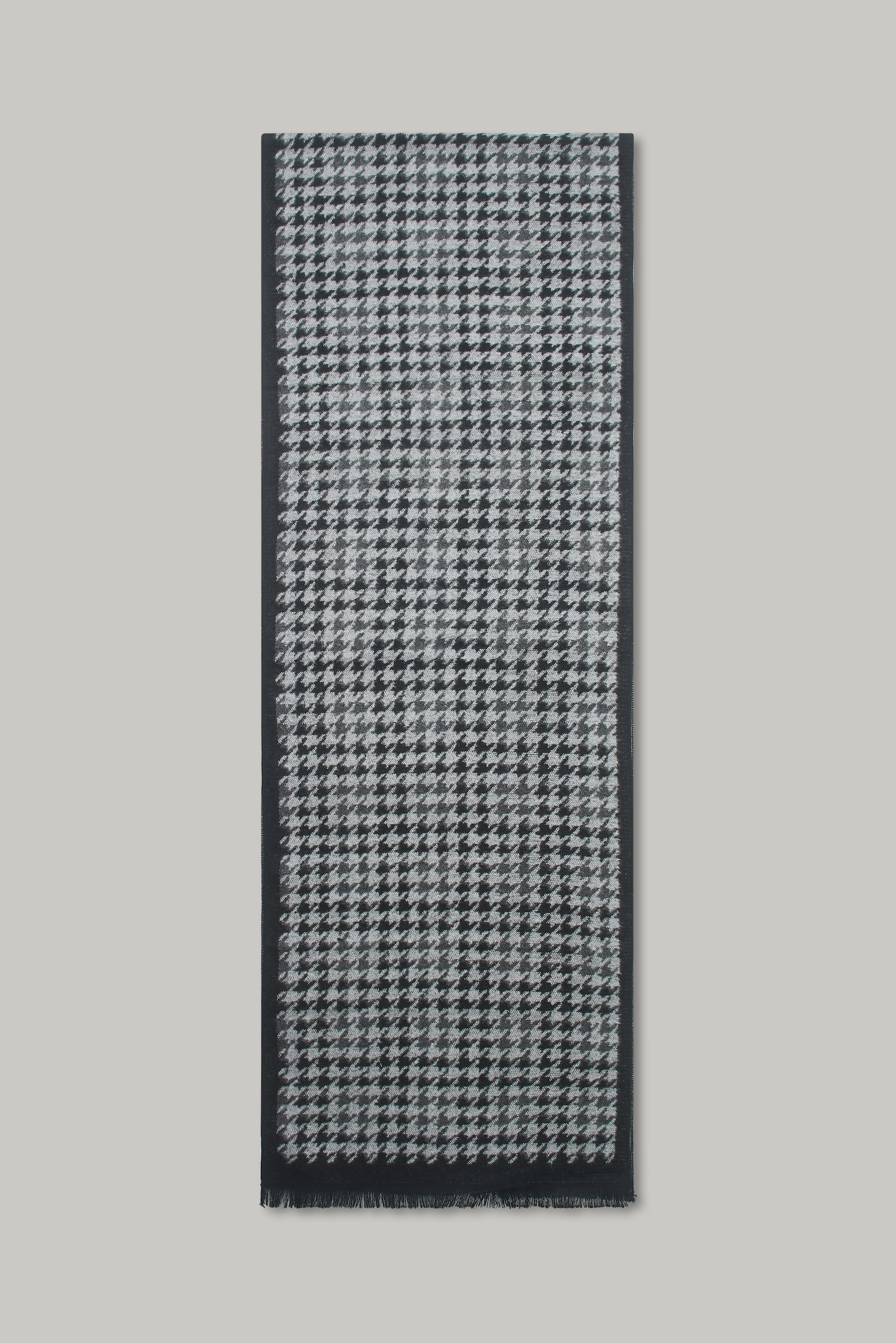 Scarf - Dogtooth Black - Wear London