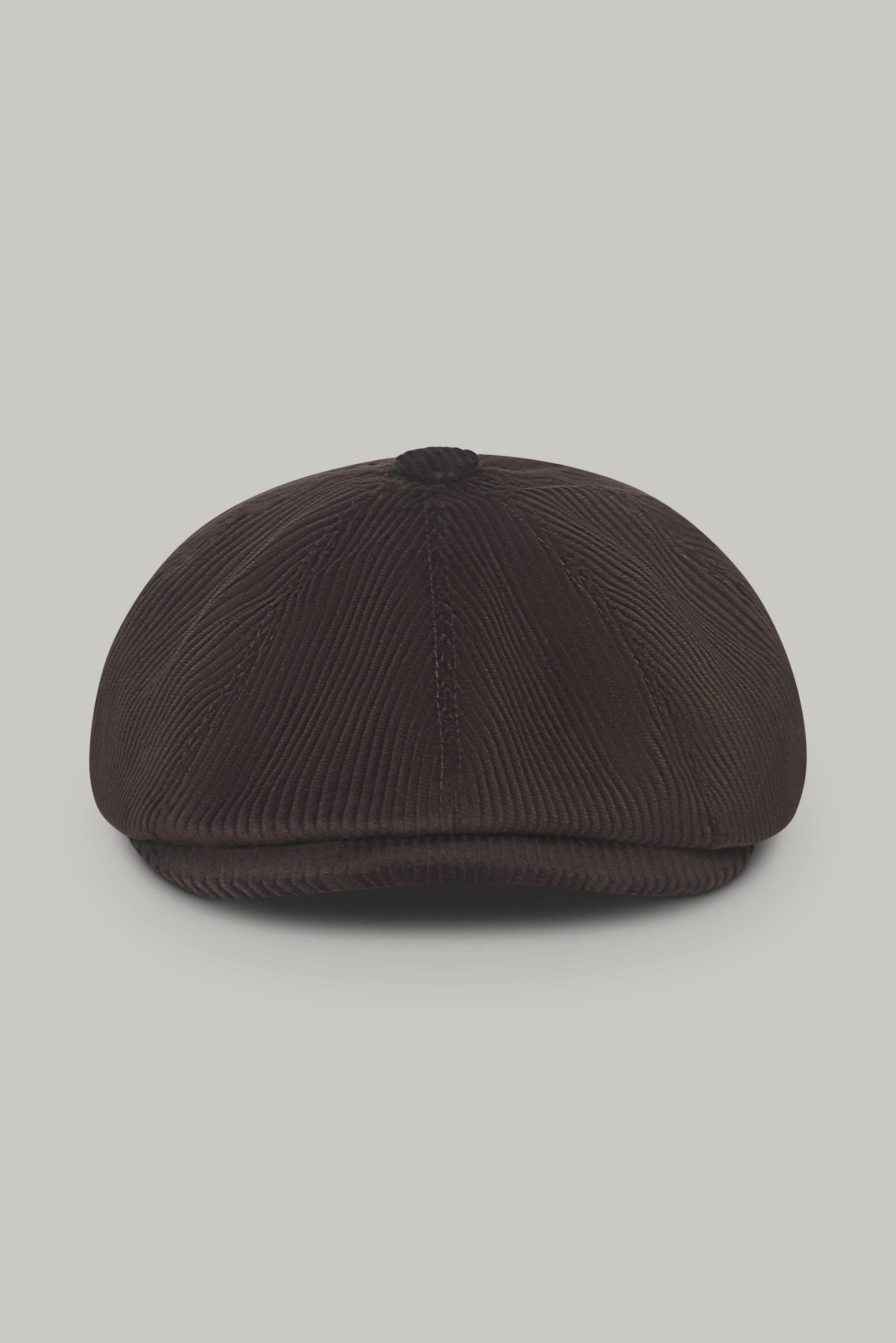 Baker Boy Hat - Corduroy Chocolate - Wear London