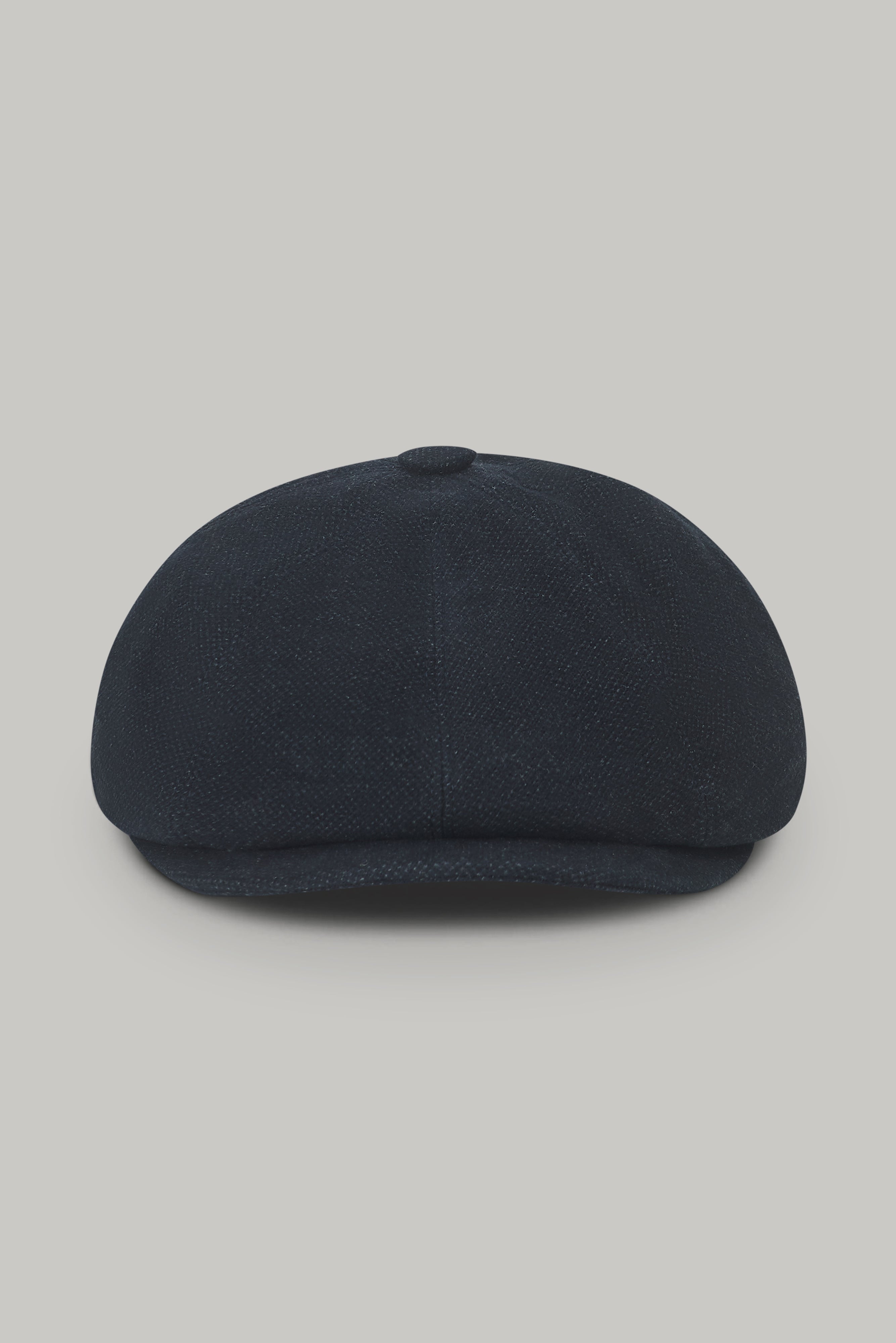 Baker Boy Hat - Navy Moleskin Pindot - Wear London