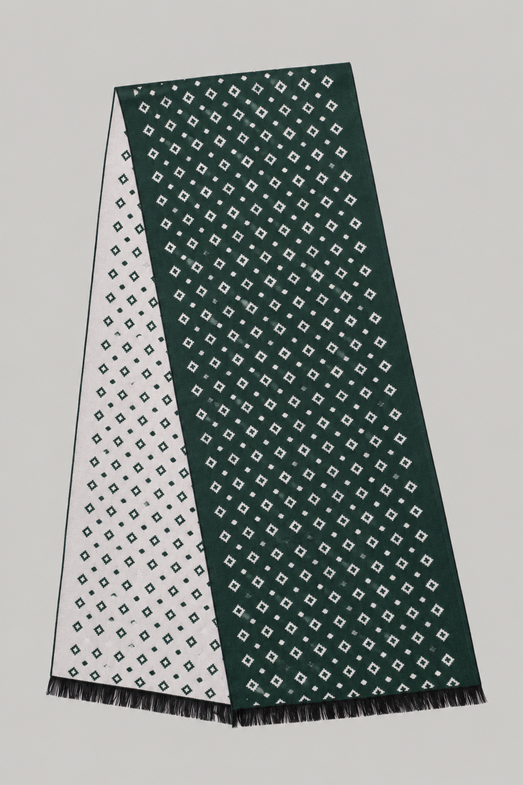 Scarf - Bottle Diamond Green - Wear London
