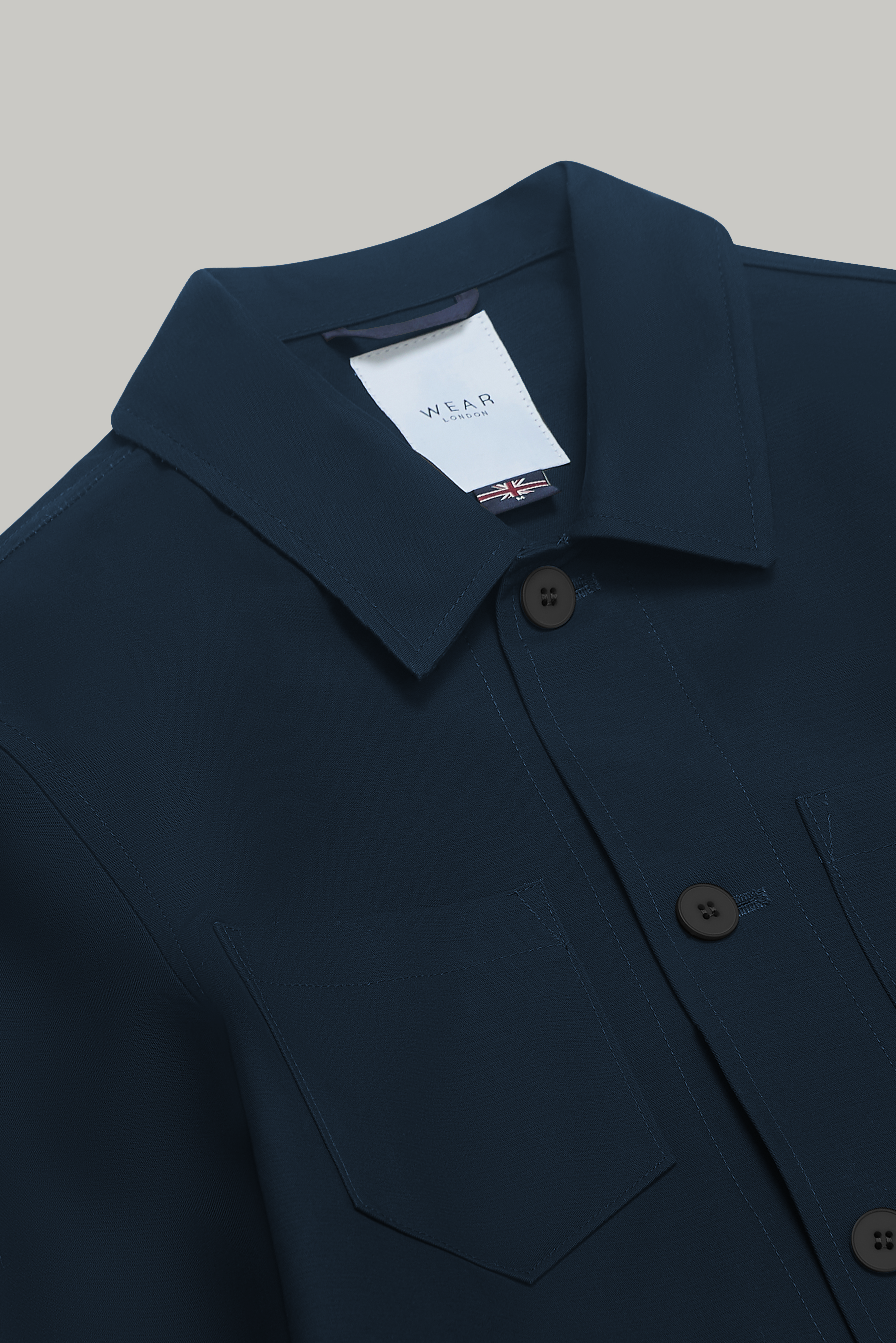 Southend Shacket Unlined - Navy Dx - Wear London