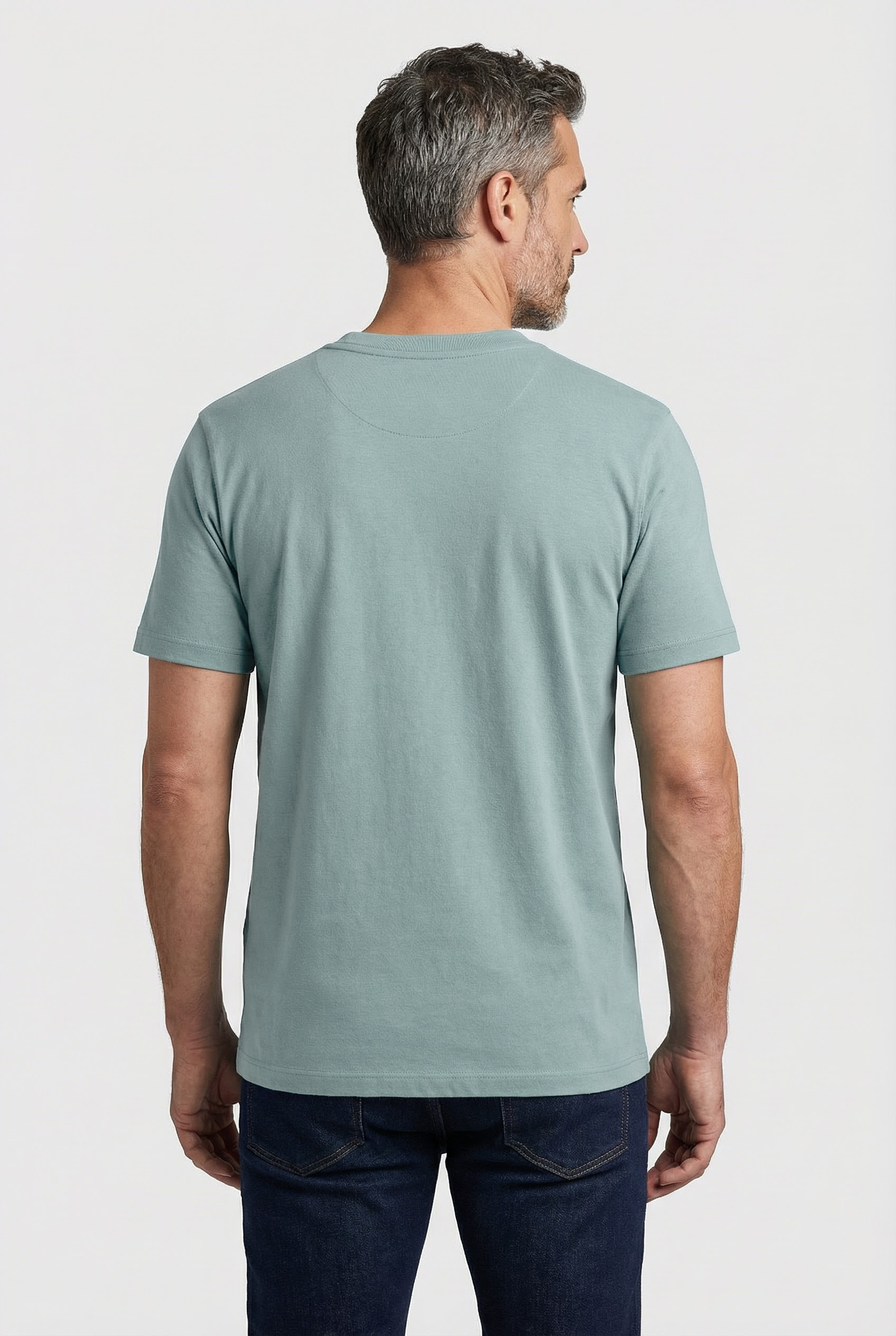 Dalston Heavyweight Cotton T-Shirt - Teal - Wear London