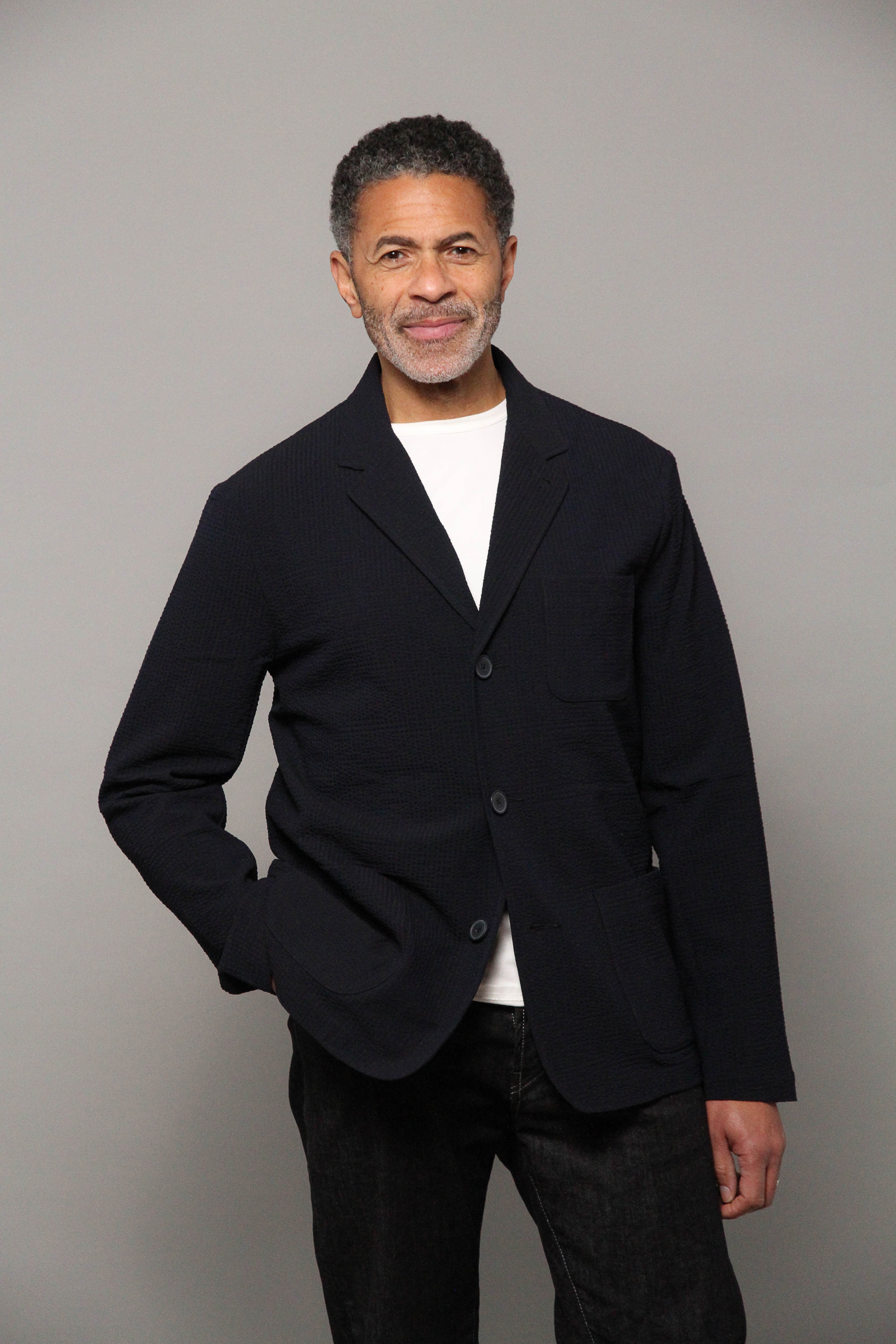 Geno Seersucker Blazer - Navy - Wear London