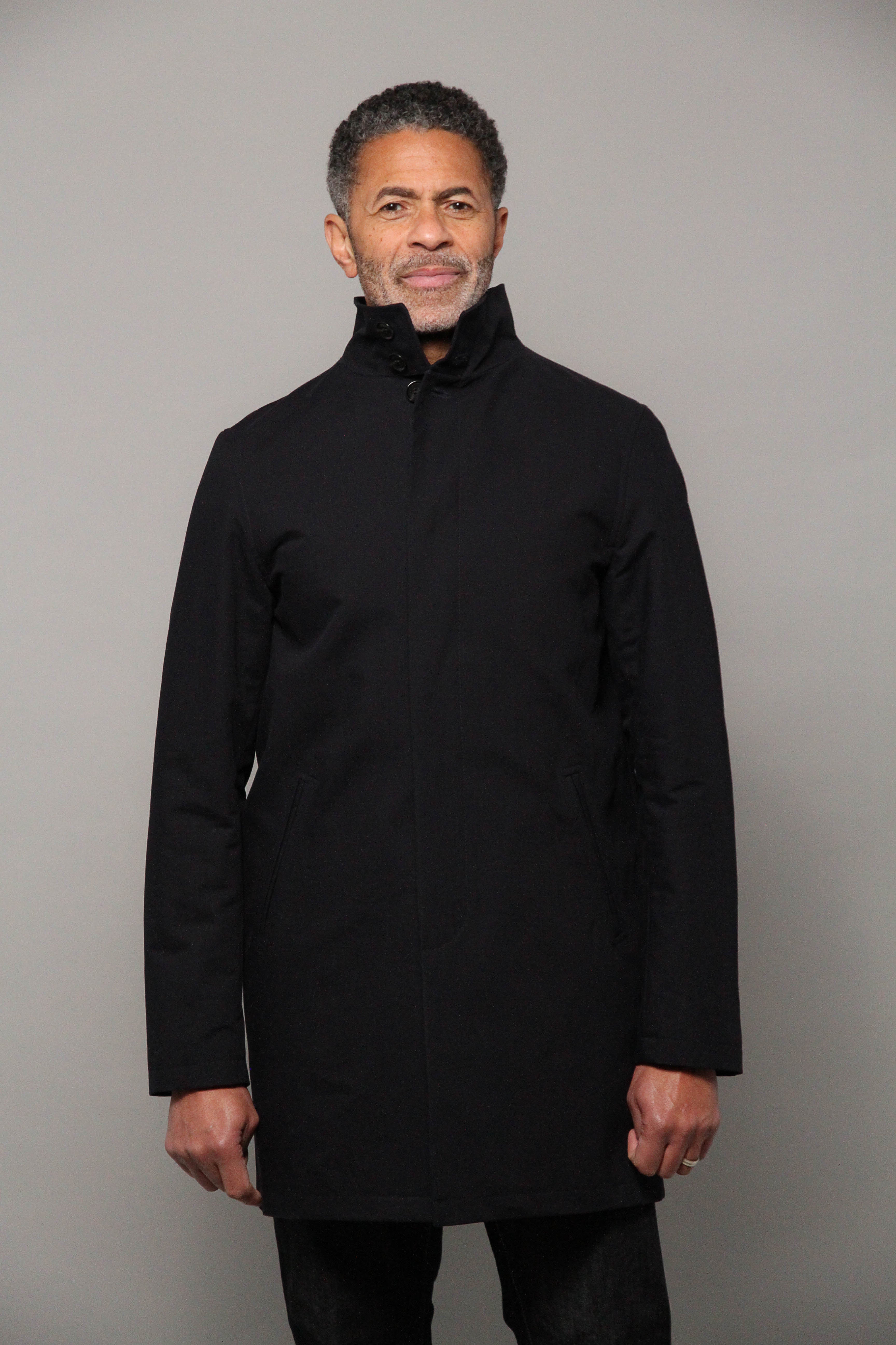 Finsbury Funnel Mac - Navy Dx - Wear London