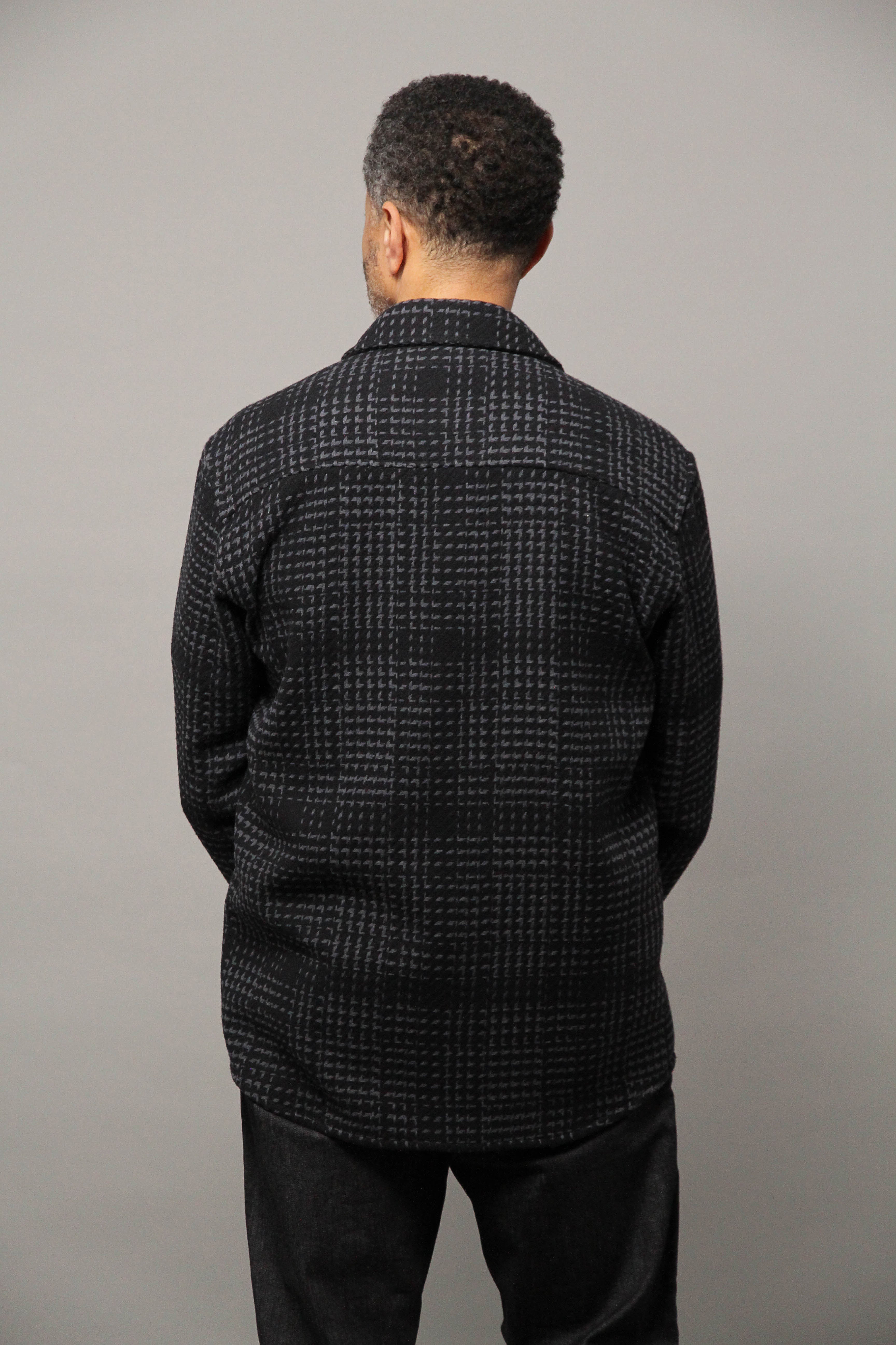 Bart Overshirt - Navy Blue Check - Wear London