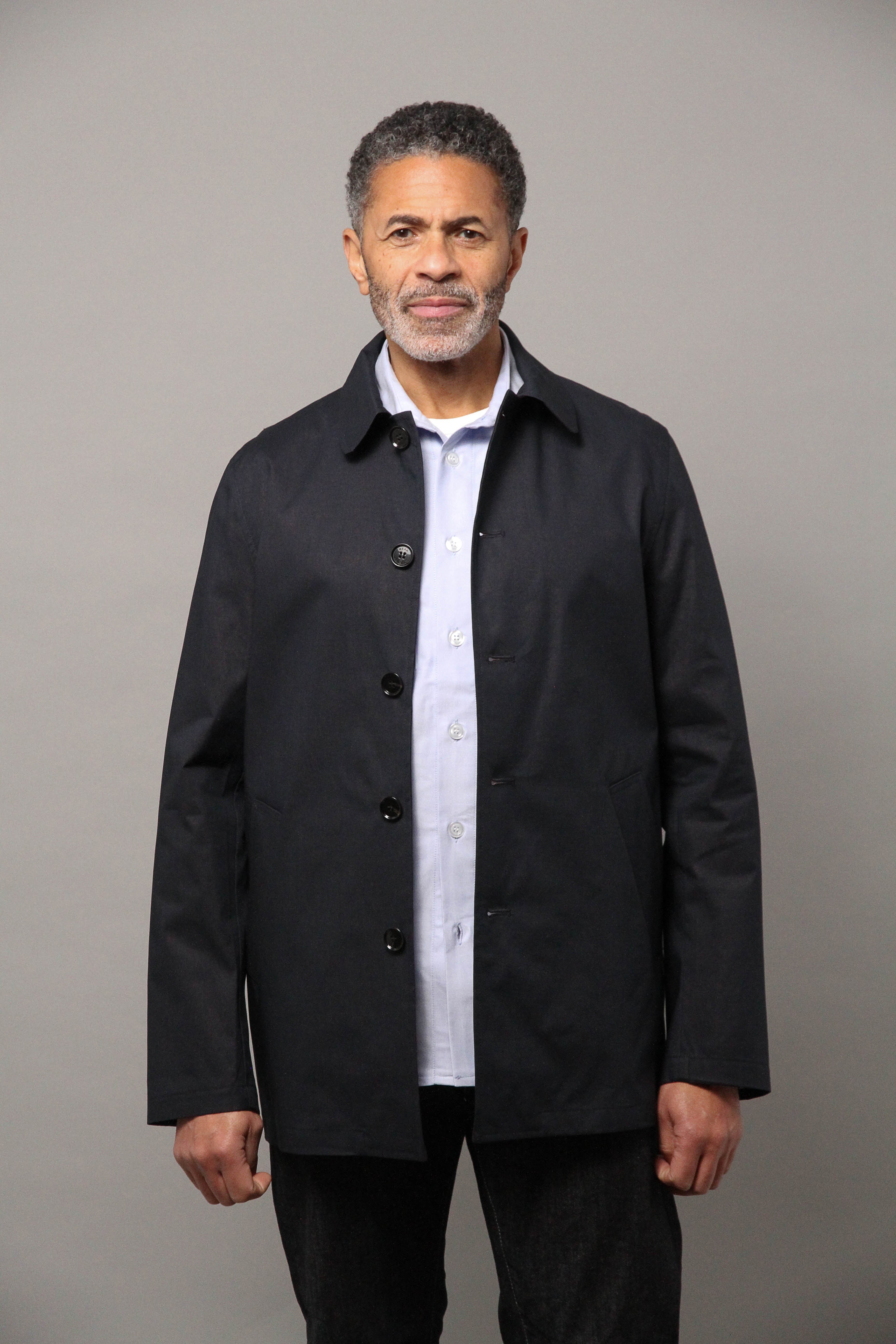 Bank Mac Unlined Two Tone - Navy Orange - Wear London