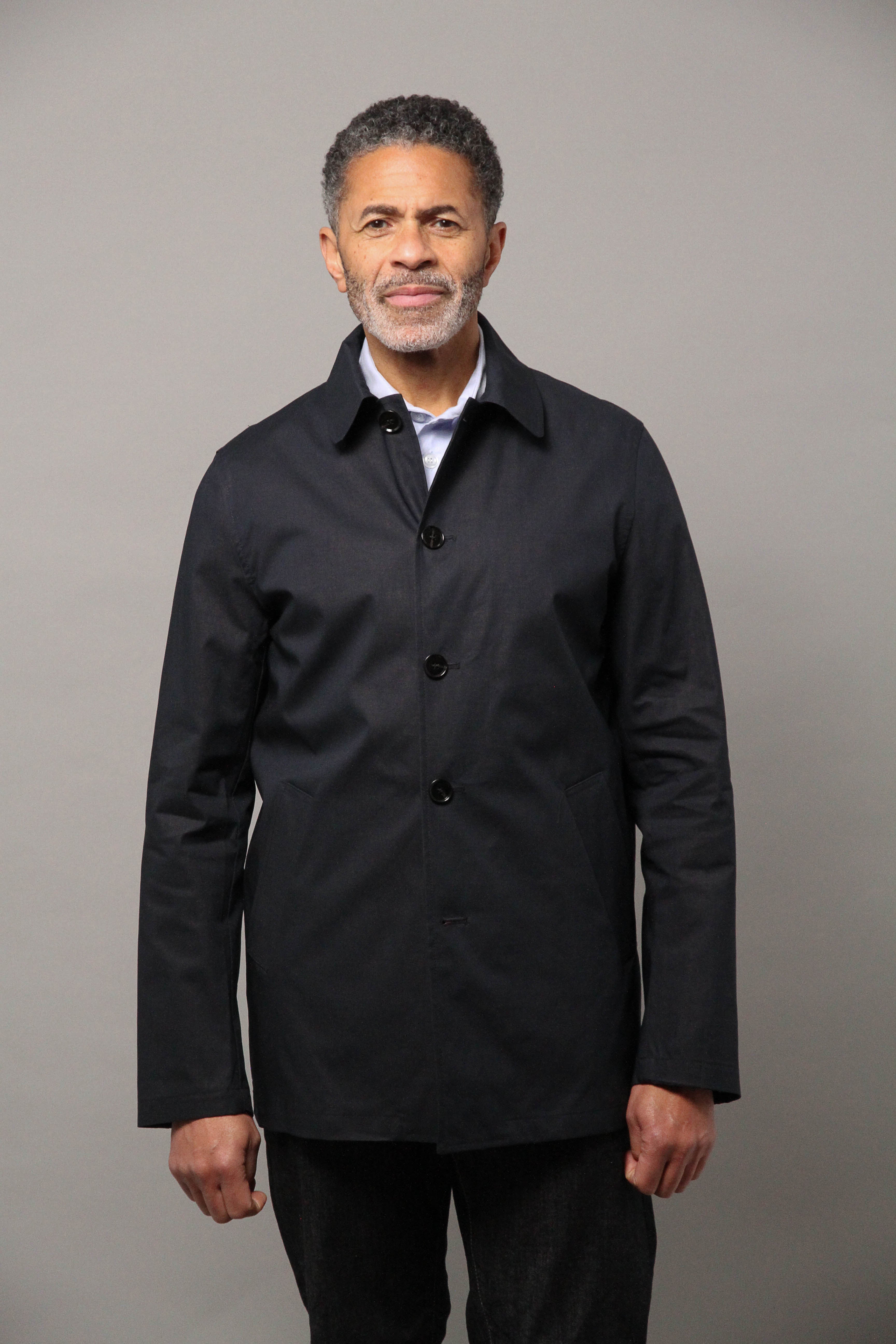 Bank Mac Unlined Two Tone - Navy Orange - Wear London