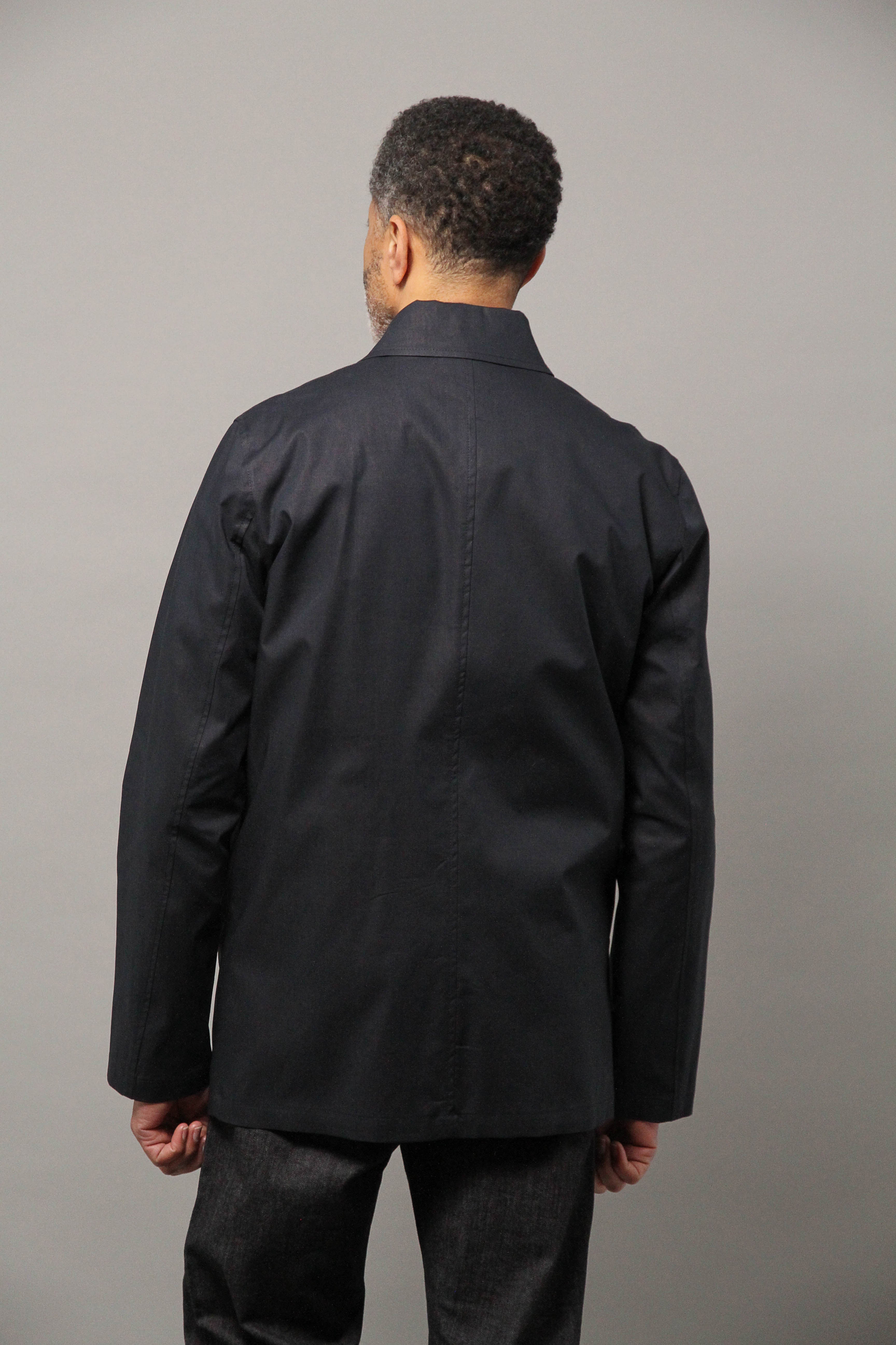 Bank Mac Unlined Two Tone - Navy Orange - Wear London