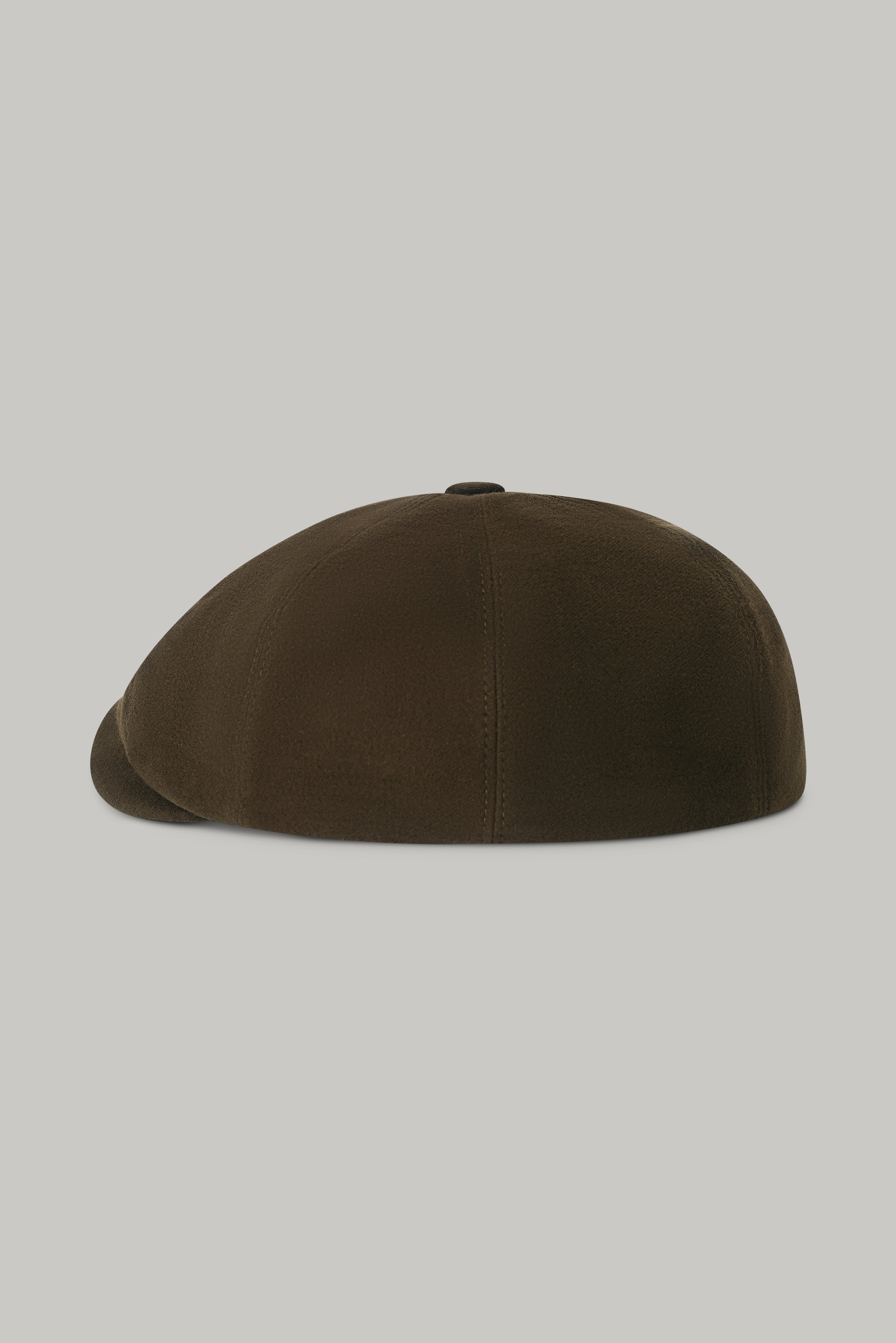 Baker Boy Hat - Olive Moleskin - Wear London