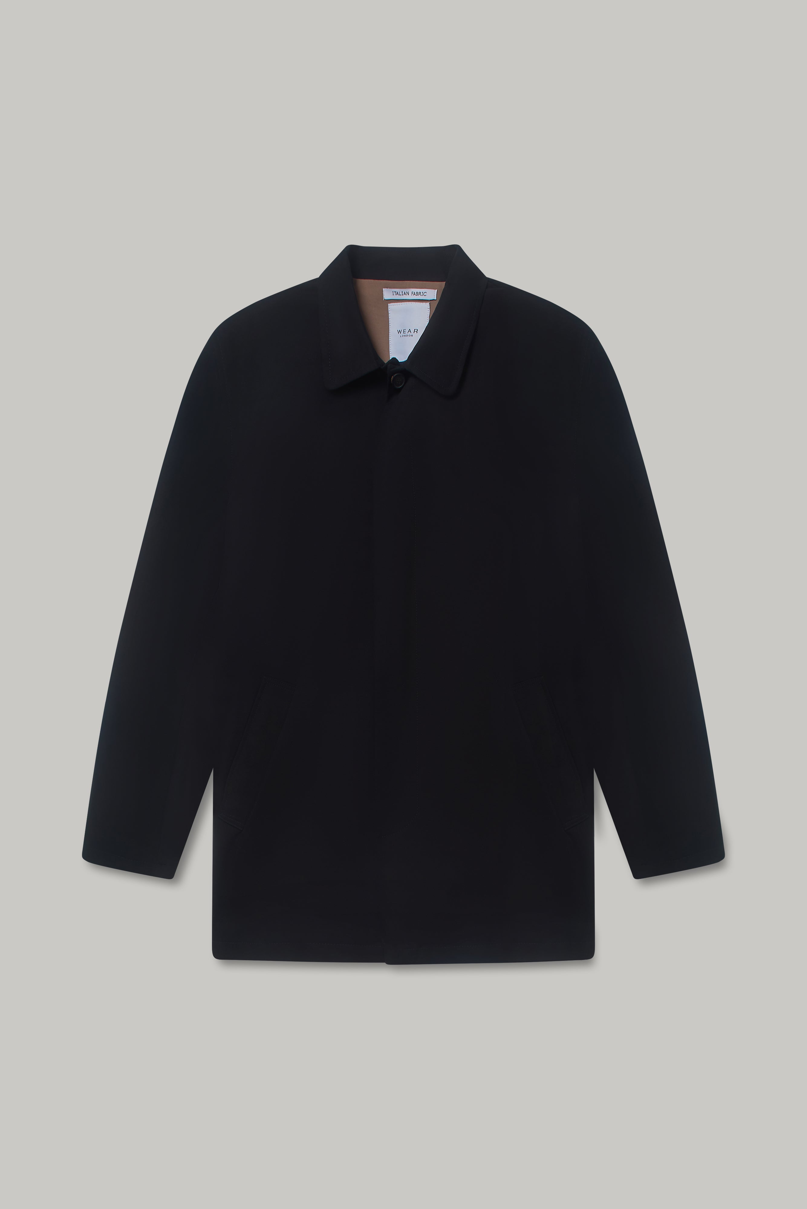 Bank Short Mac Lined - Black Dx - Wear London