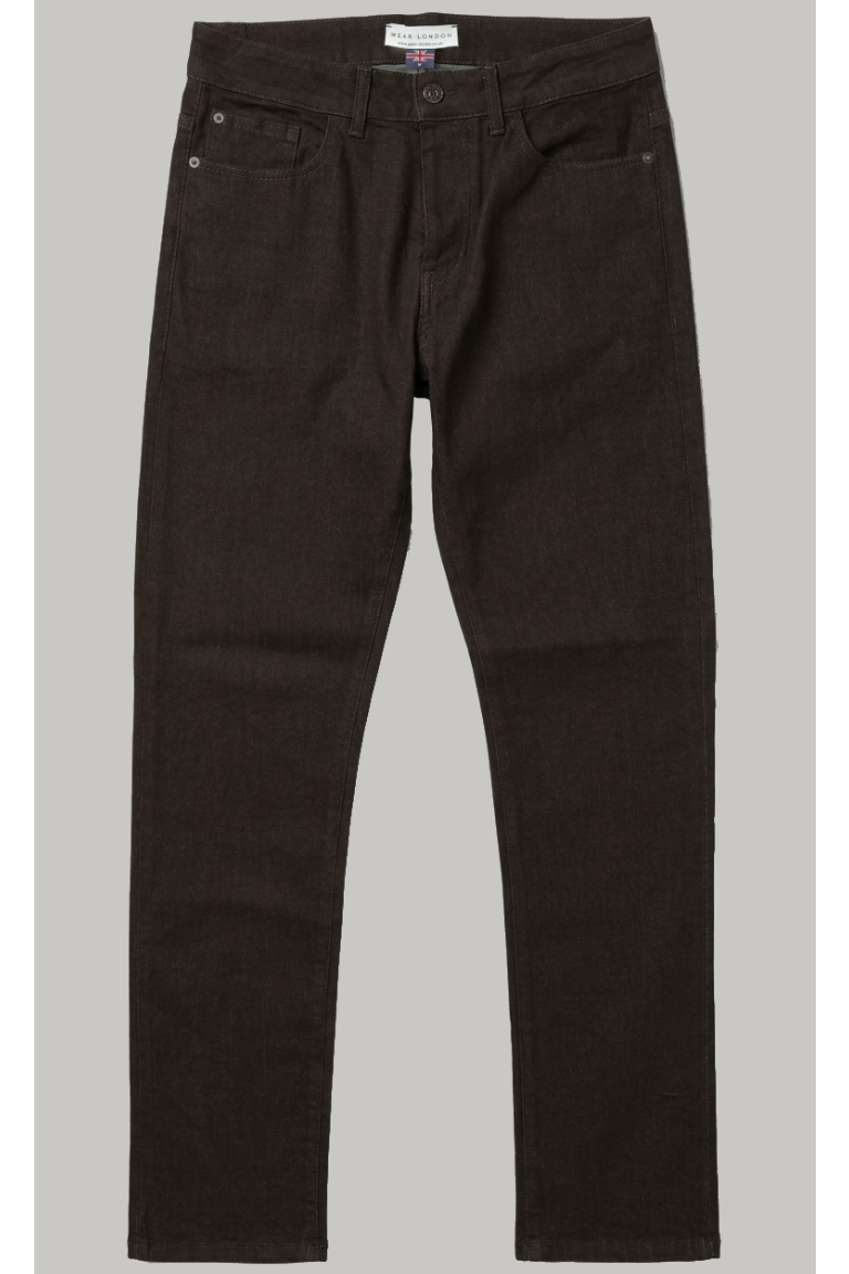Ezra Jean - Brown Superflex Wash - Wear London