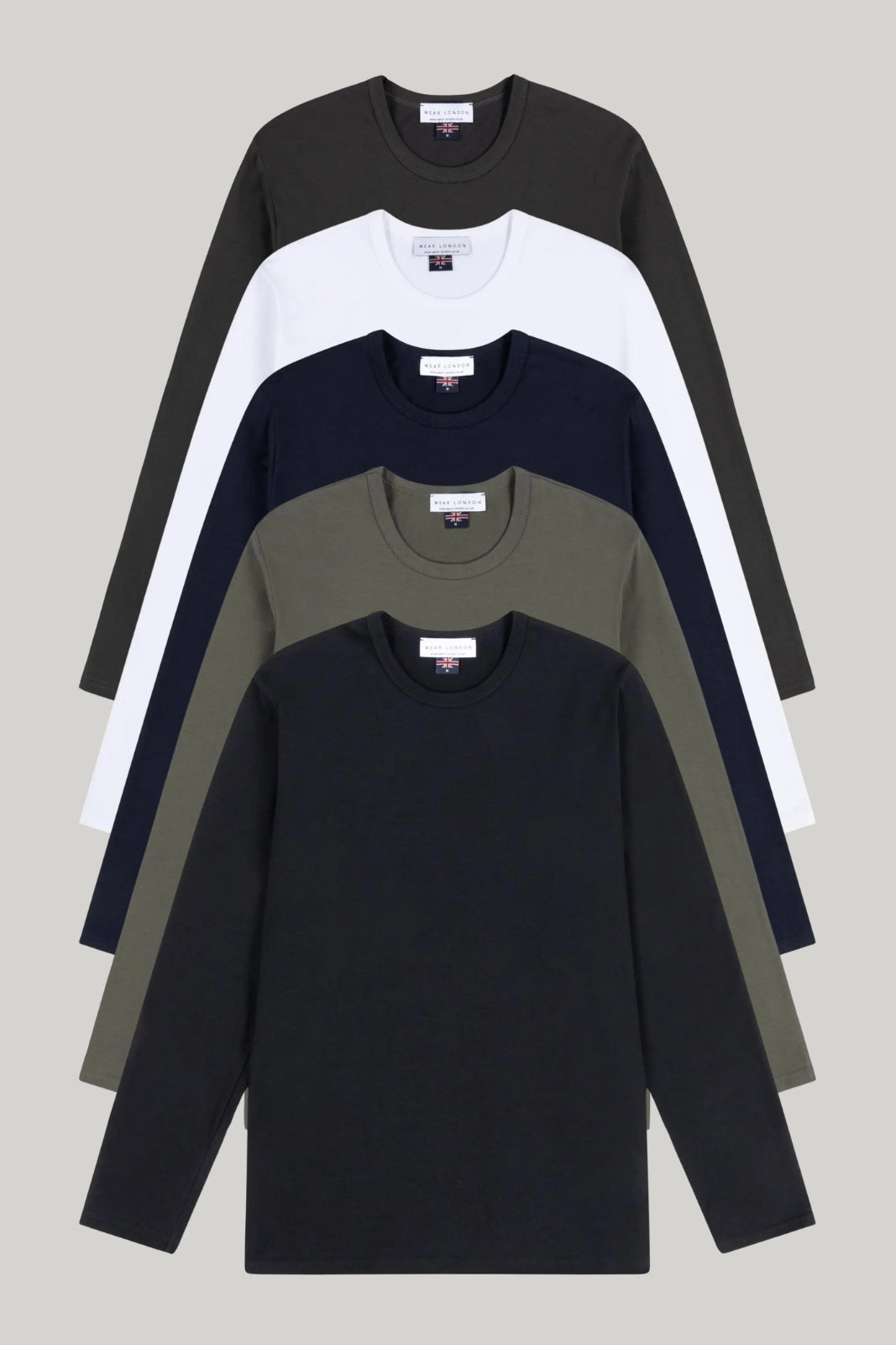 Bevis Long Sleeve T-shirt - 5 Pack - Wear London