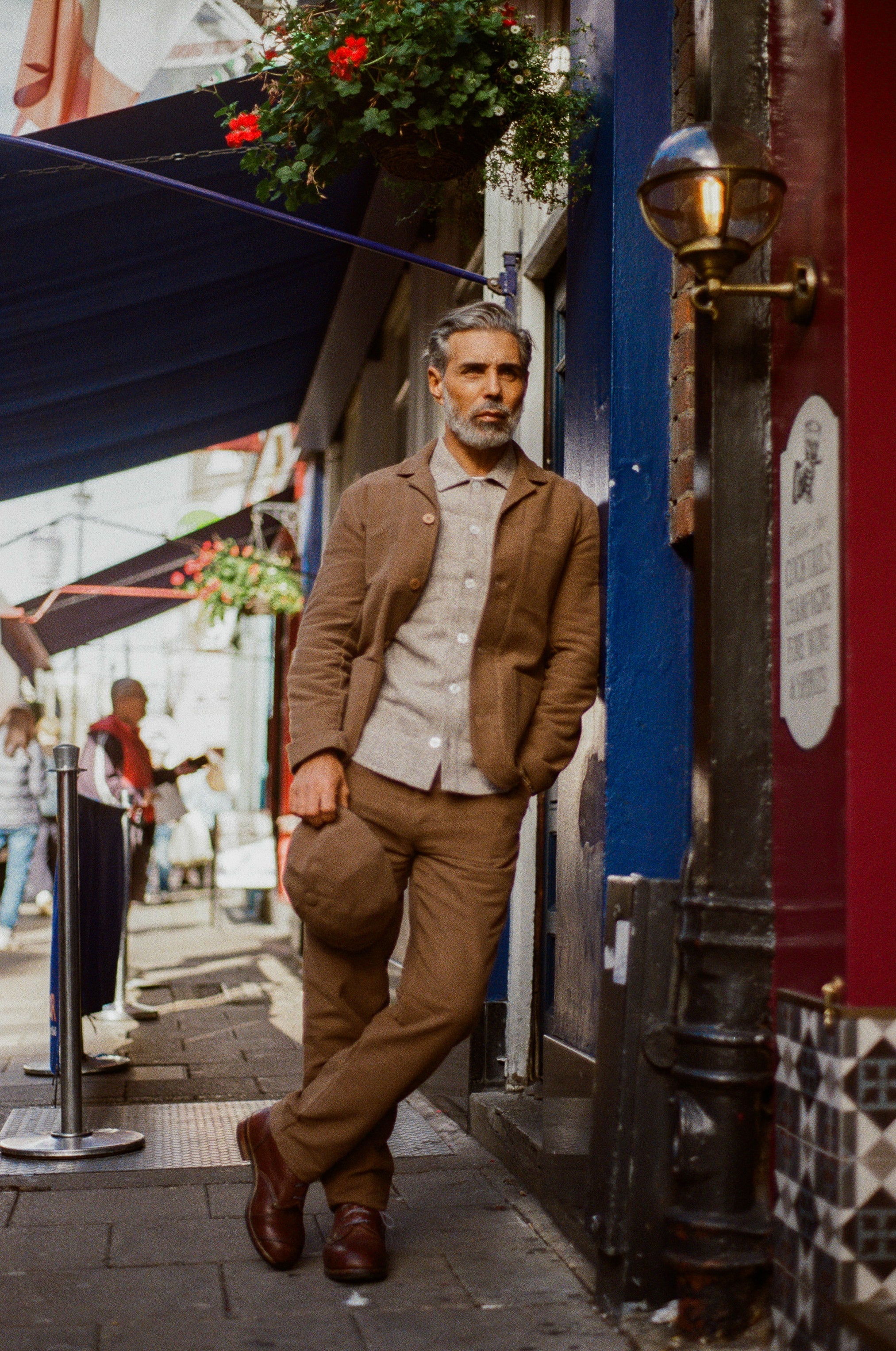 Wentworth Trouser - Pindot Moleskin Camel - Wear London