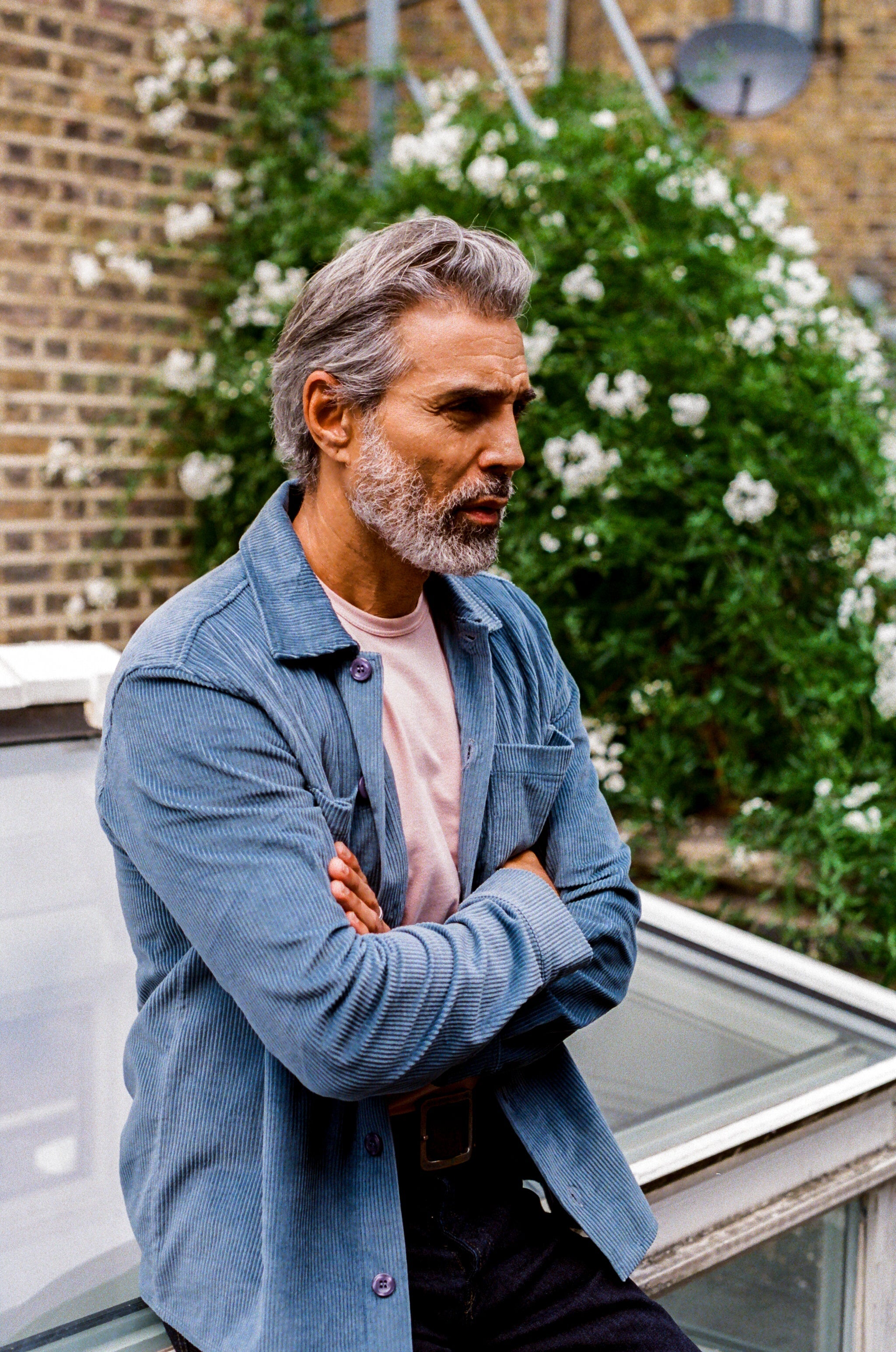 Bart Corduroy Overshirt - Blue - Wear London