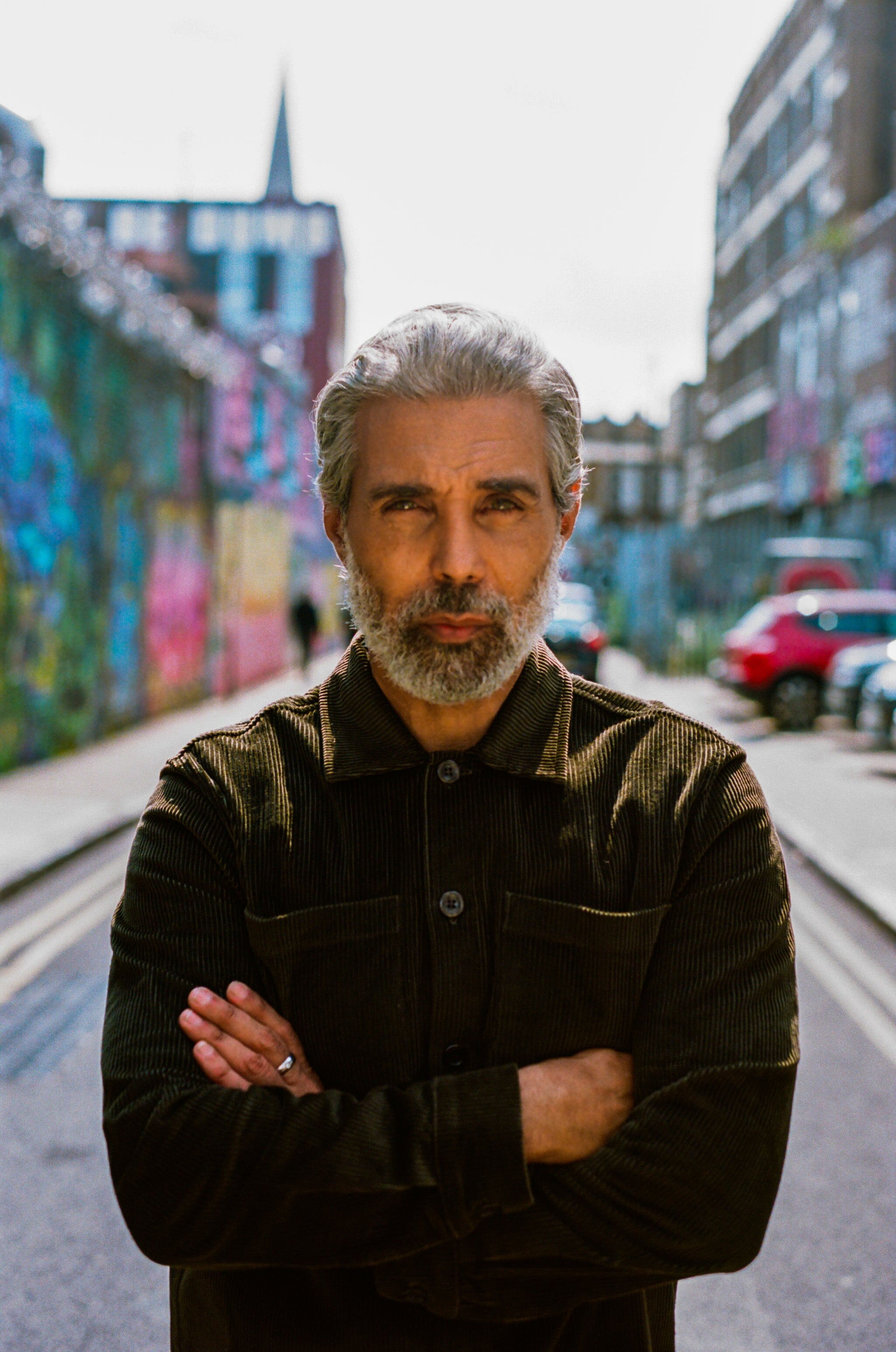 Bart Corduroy Overshirt - Dark olive - Wear London