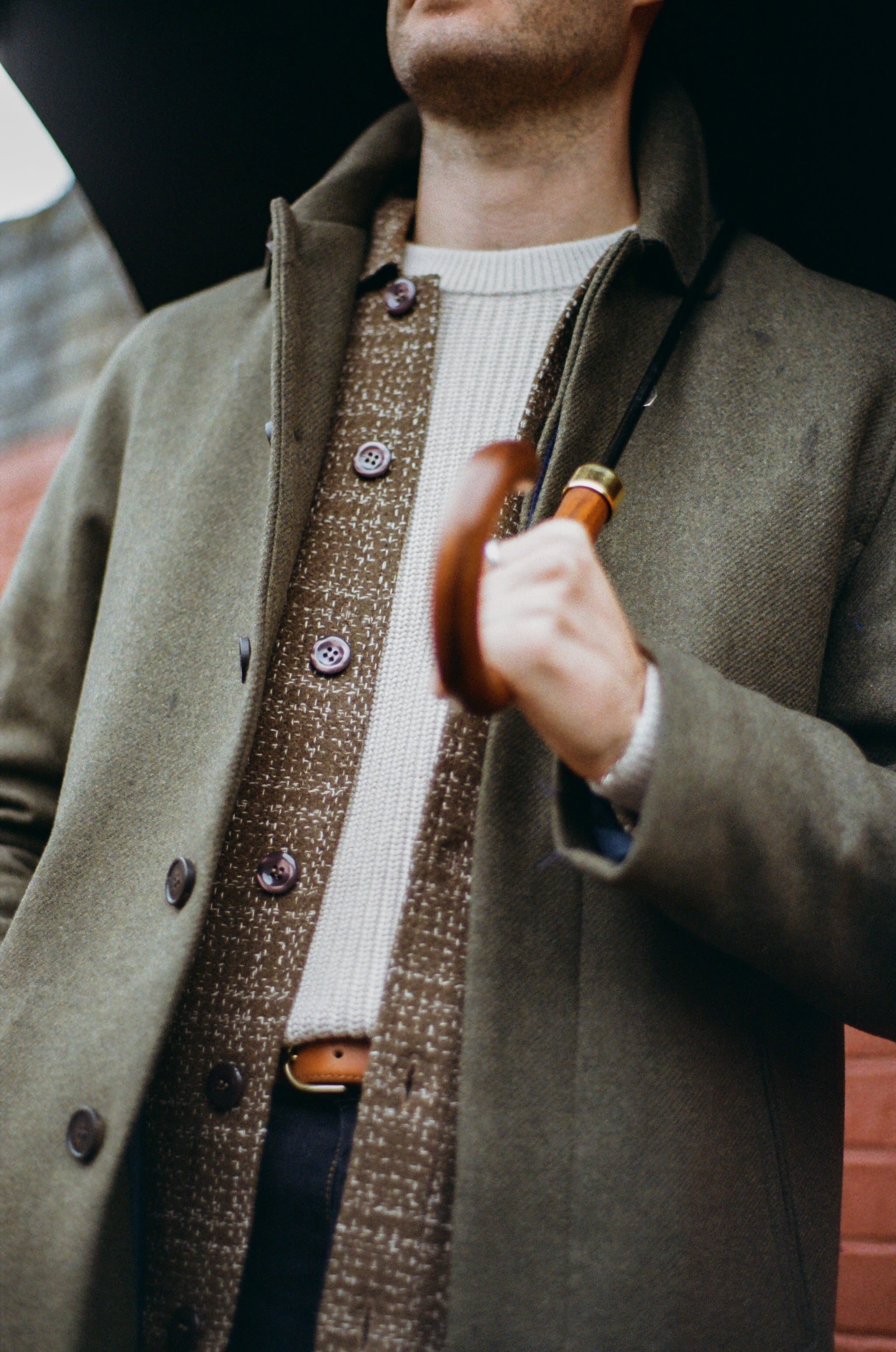 London Mac - Birbo Twill Olive - Wear London