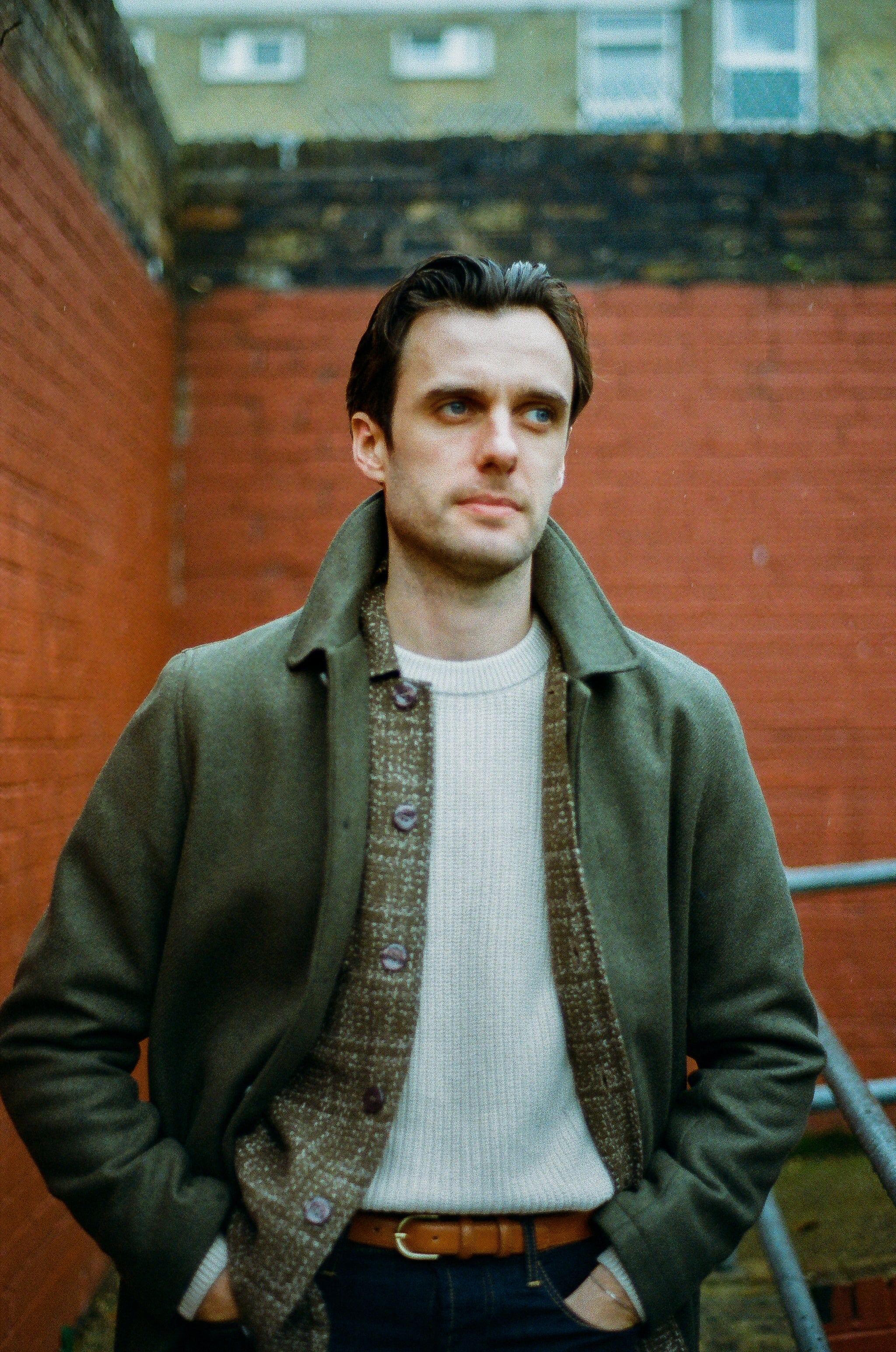 London Mac - Birbo Twill Olive - Wear London