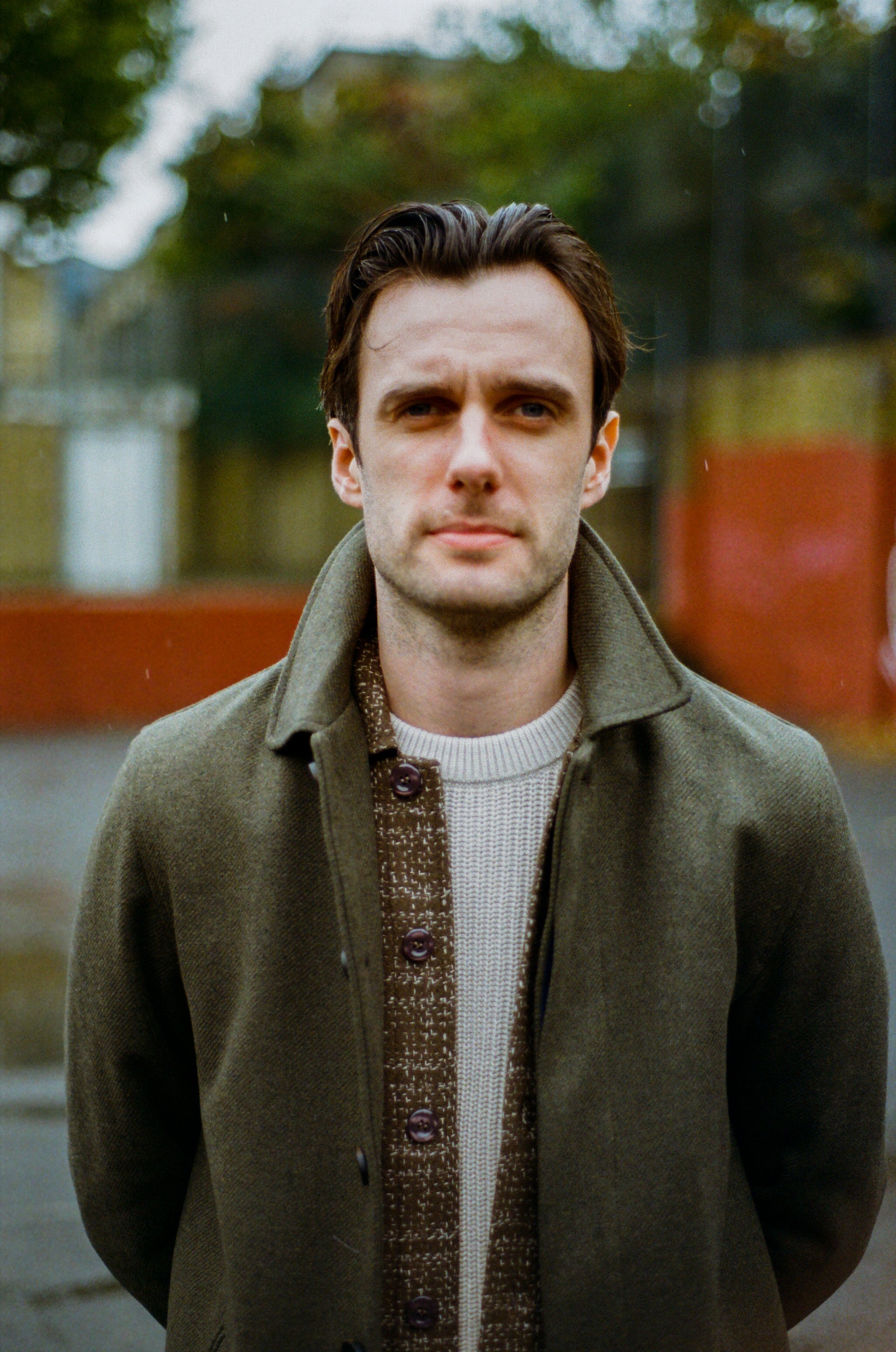 London Mac - Birbo Twill Olive - Wear London