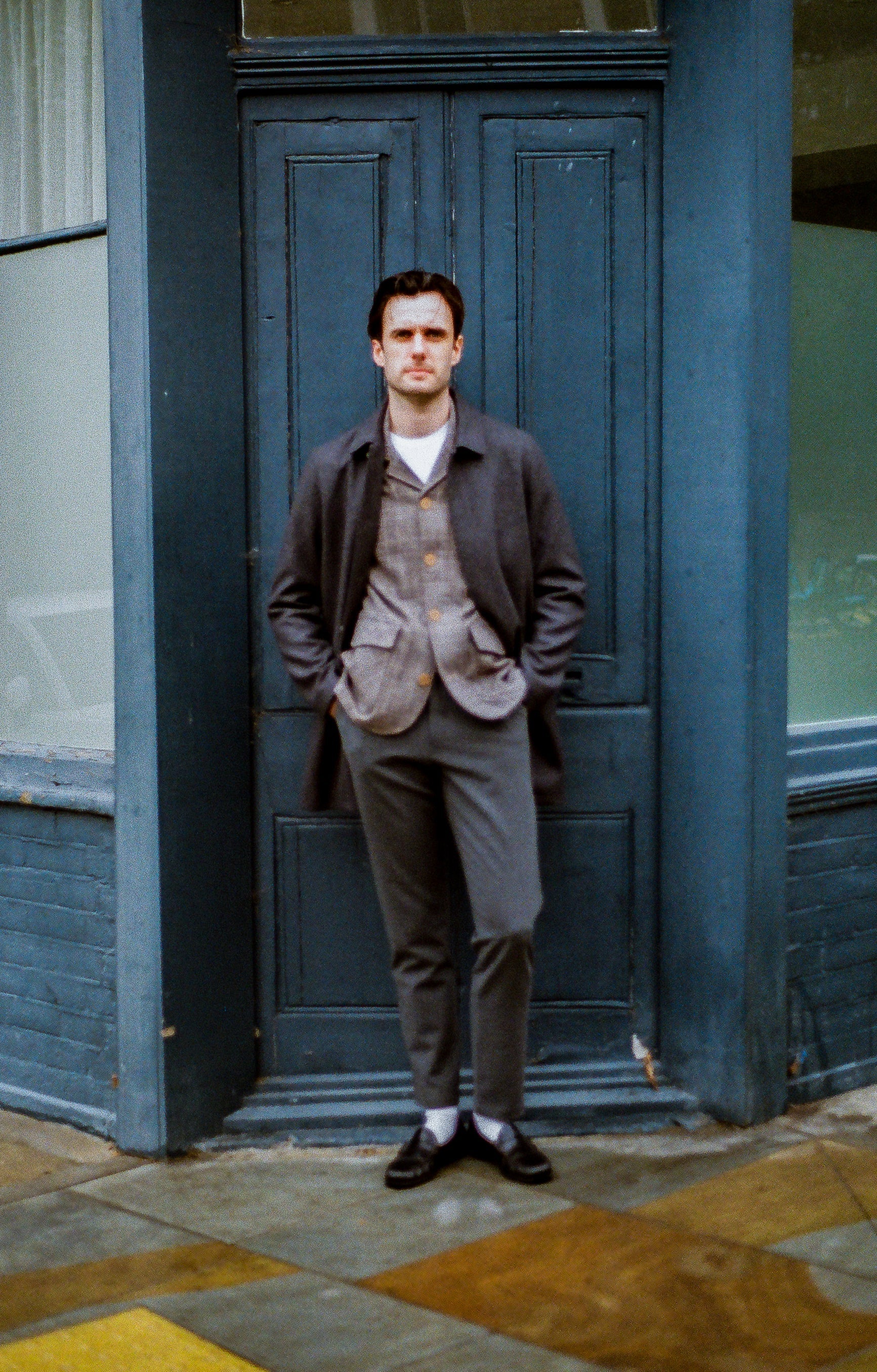 Bailey Casual Blazer - Vargas Wool Check - Wear London