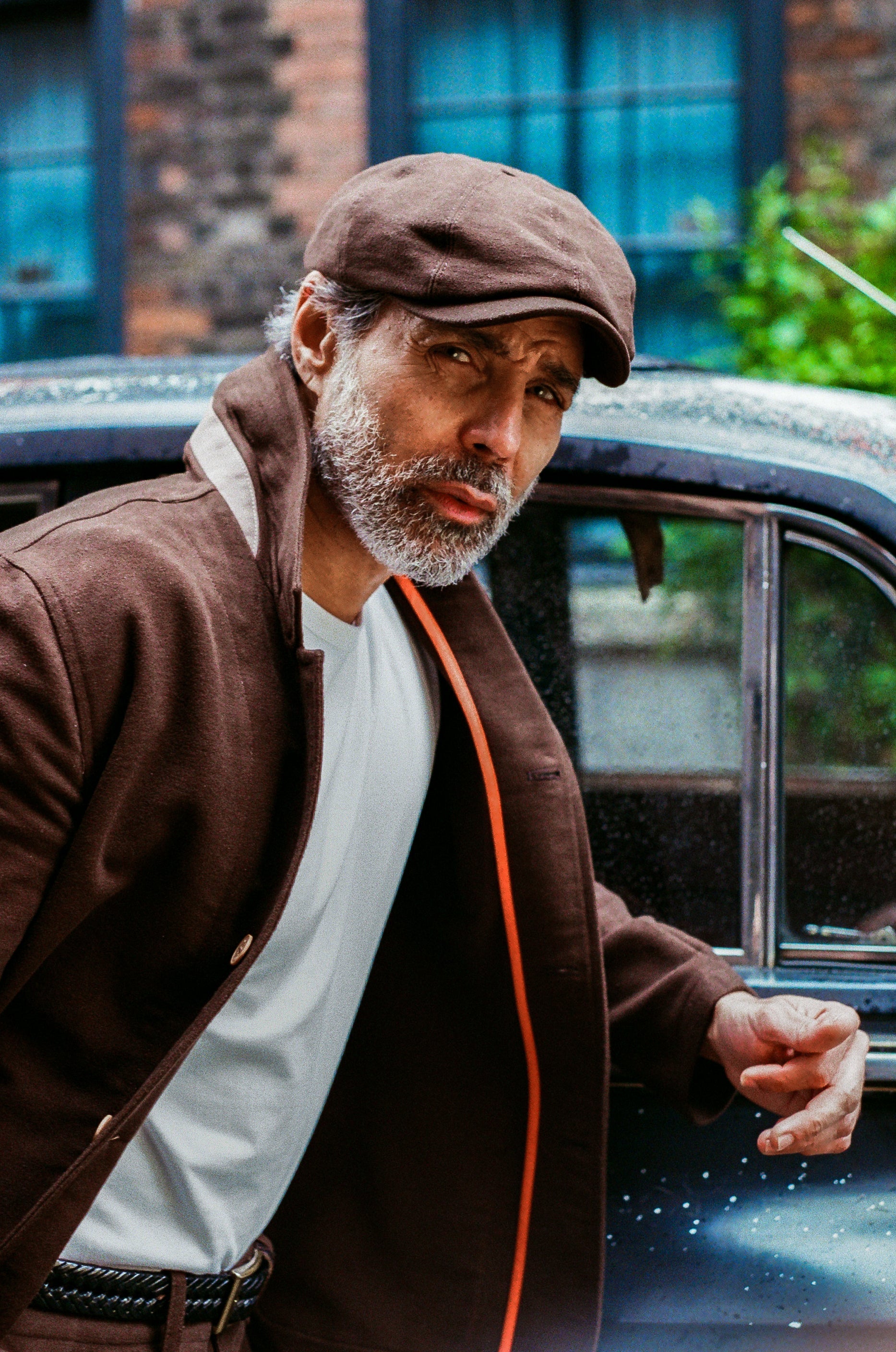 Baker Boy Hat - Chocolate Moleskin - Wear London