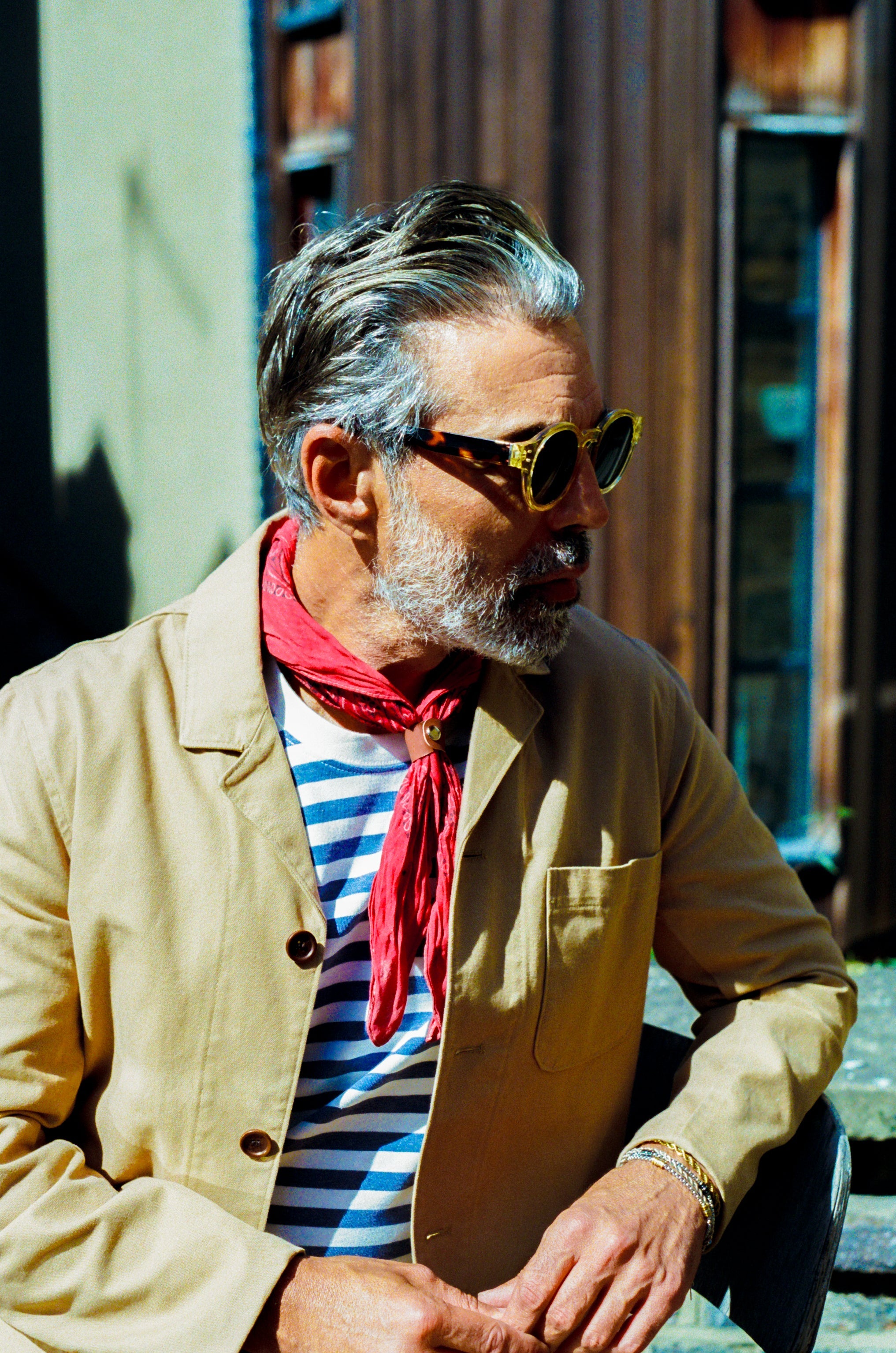 The Temple: Cotton Canvas Suit - Wear London