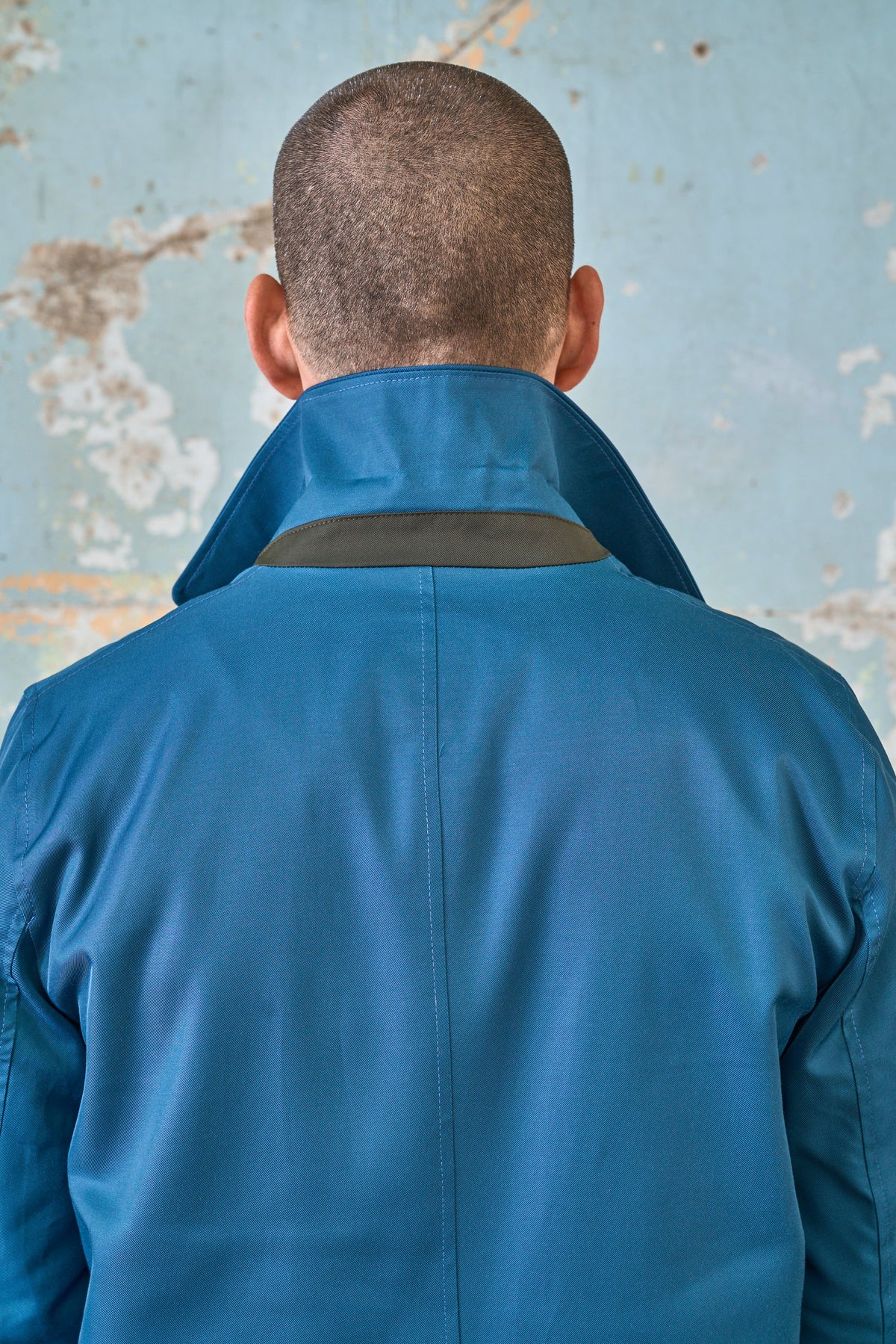 London Lined Rain Mac - Petrol Navy - Wear London