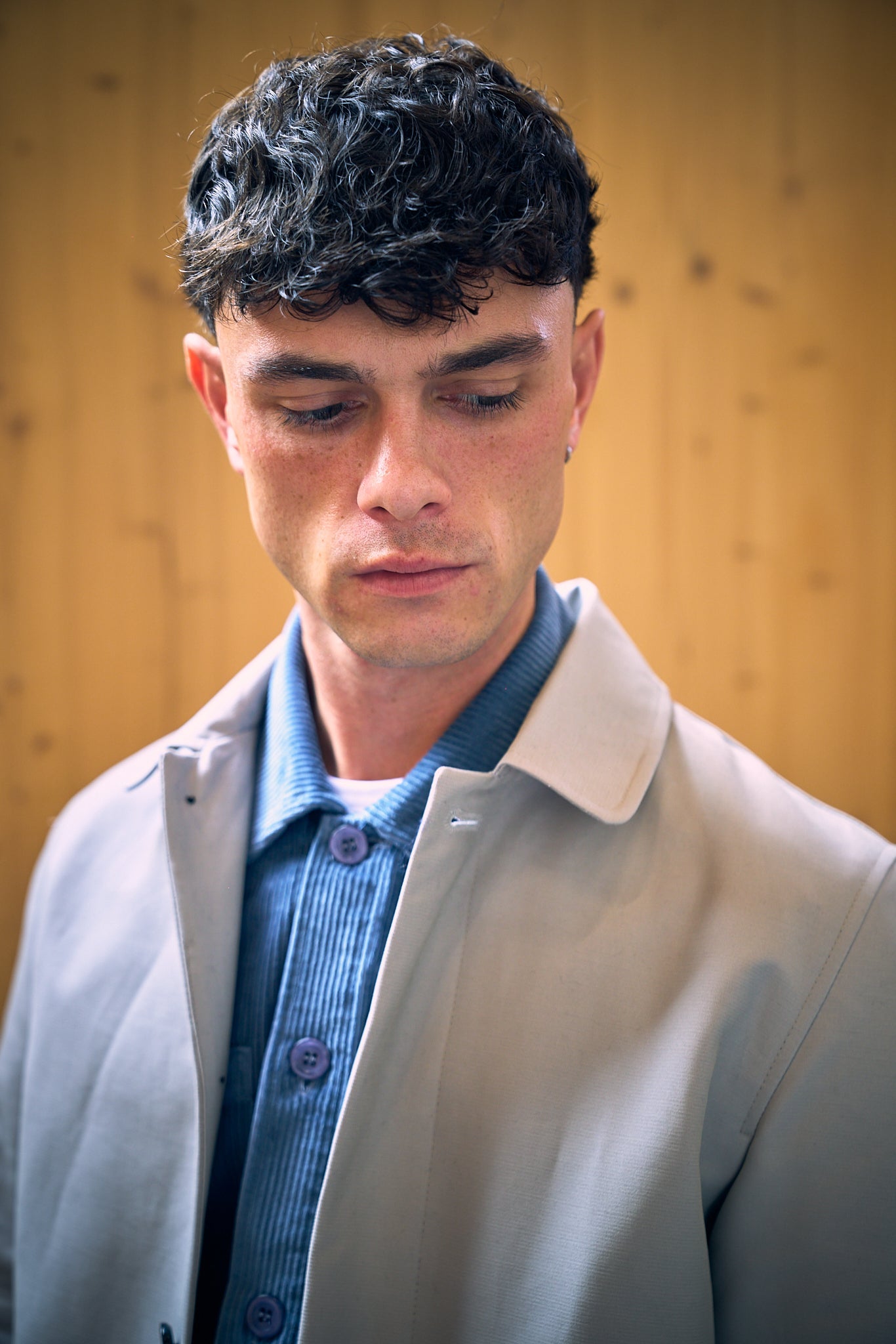 Bart Corduroy Overshirt - Blue - Wear London