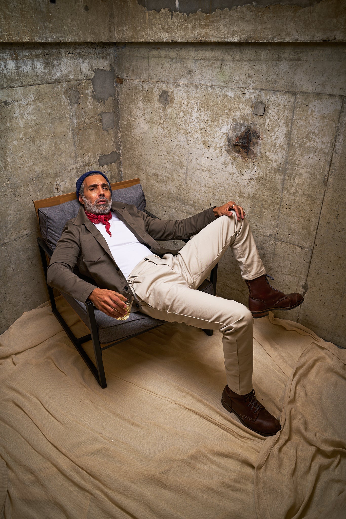 Newington Zip Pockets Joggers - Putty - Wear London