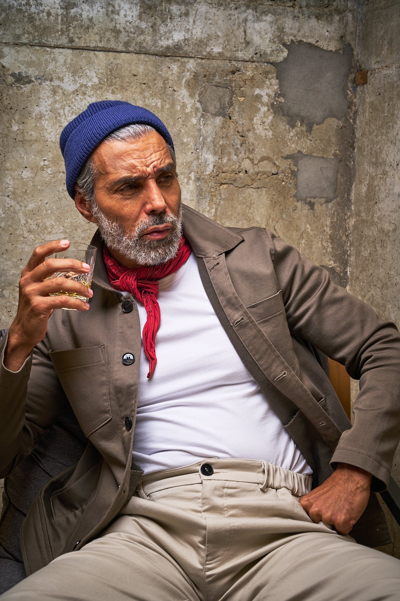 Turner Shacket - Mushroom Superflex - Wear London