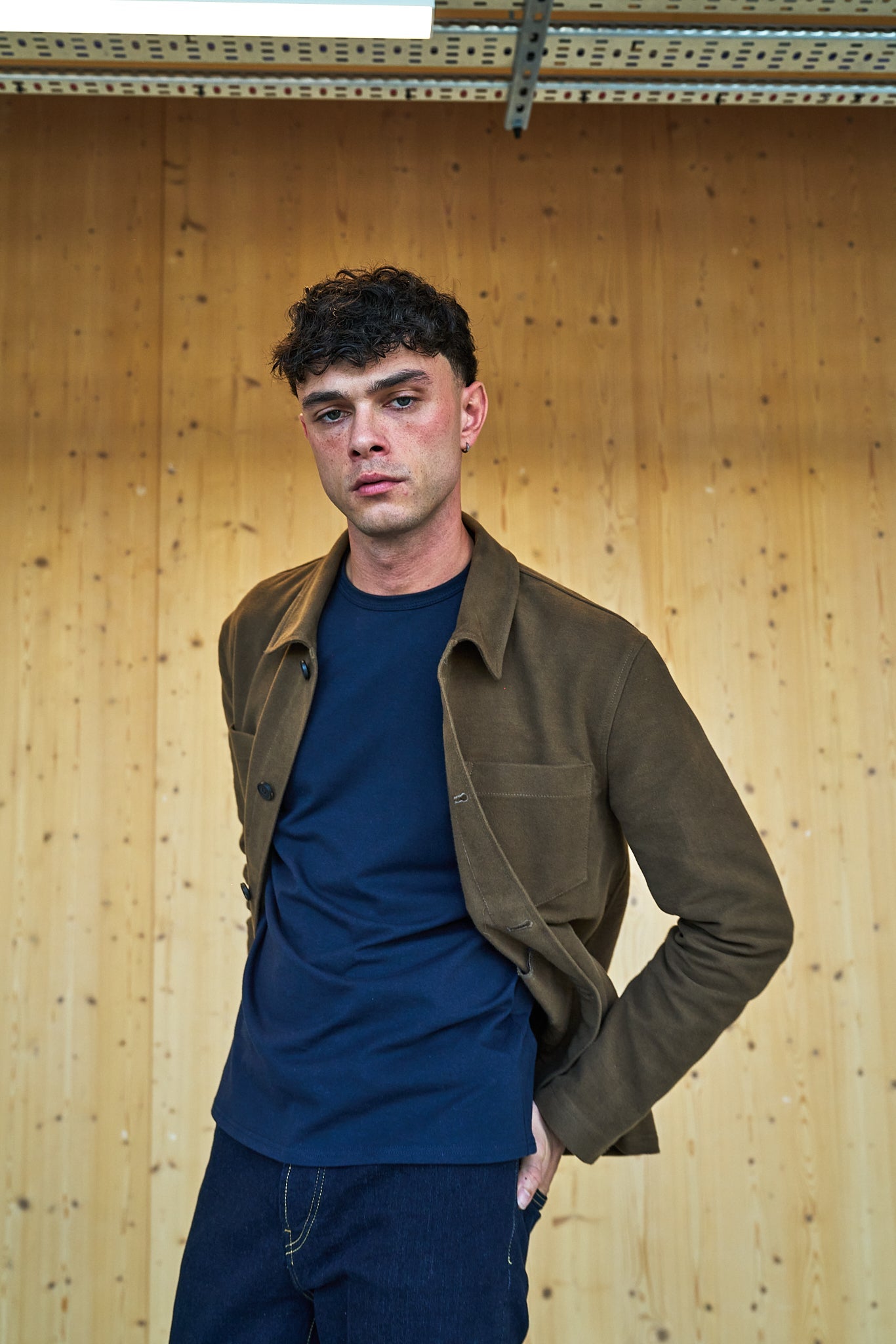 Southend Shacket Unlined - Camel Moleskin - Wear London