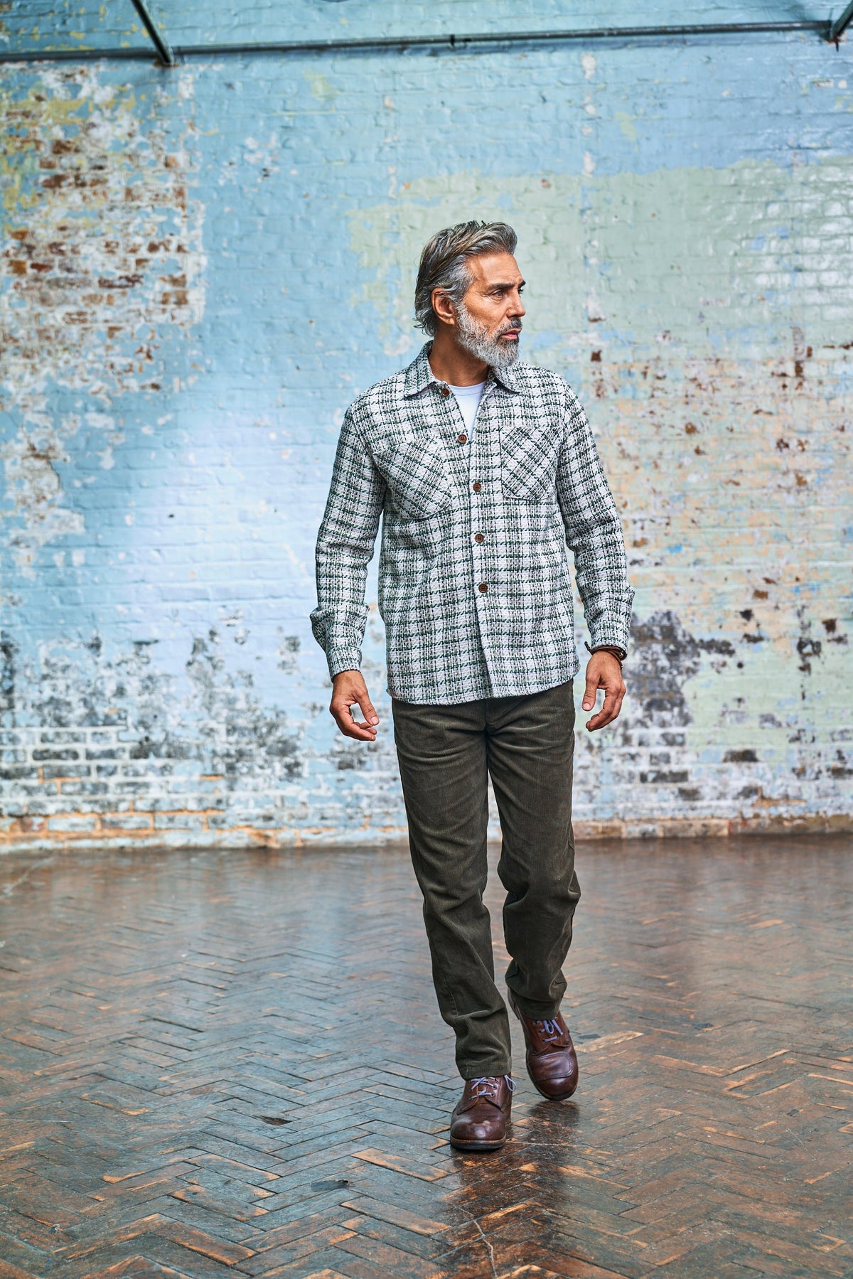 Bart Overshirt - Ecru Khaki - Wear London