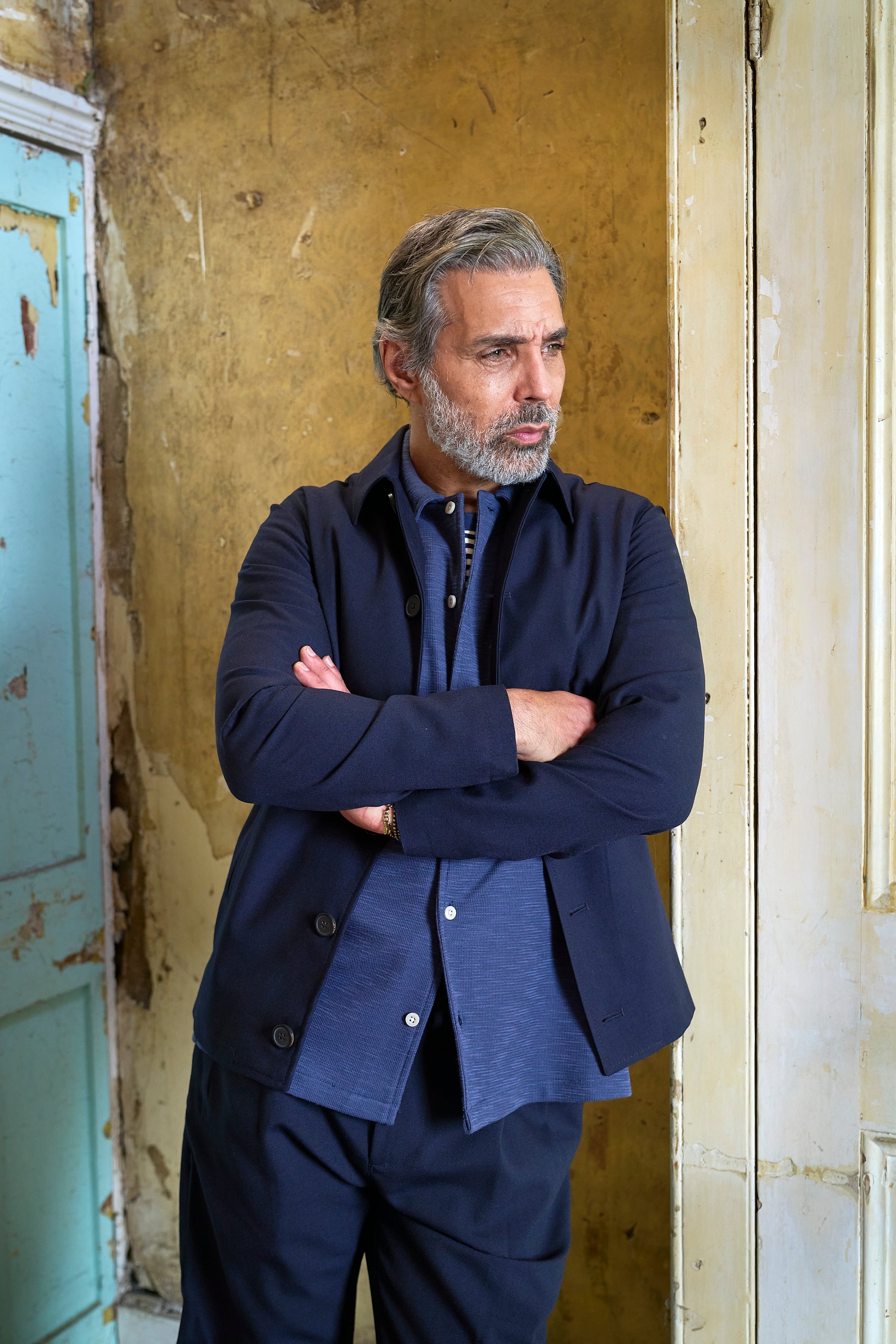 Sherratt Harrington - Navy wool - Wear London