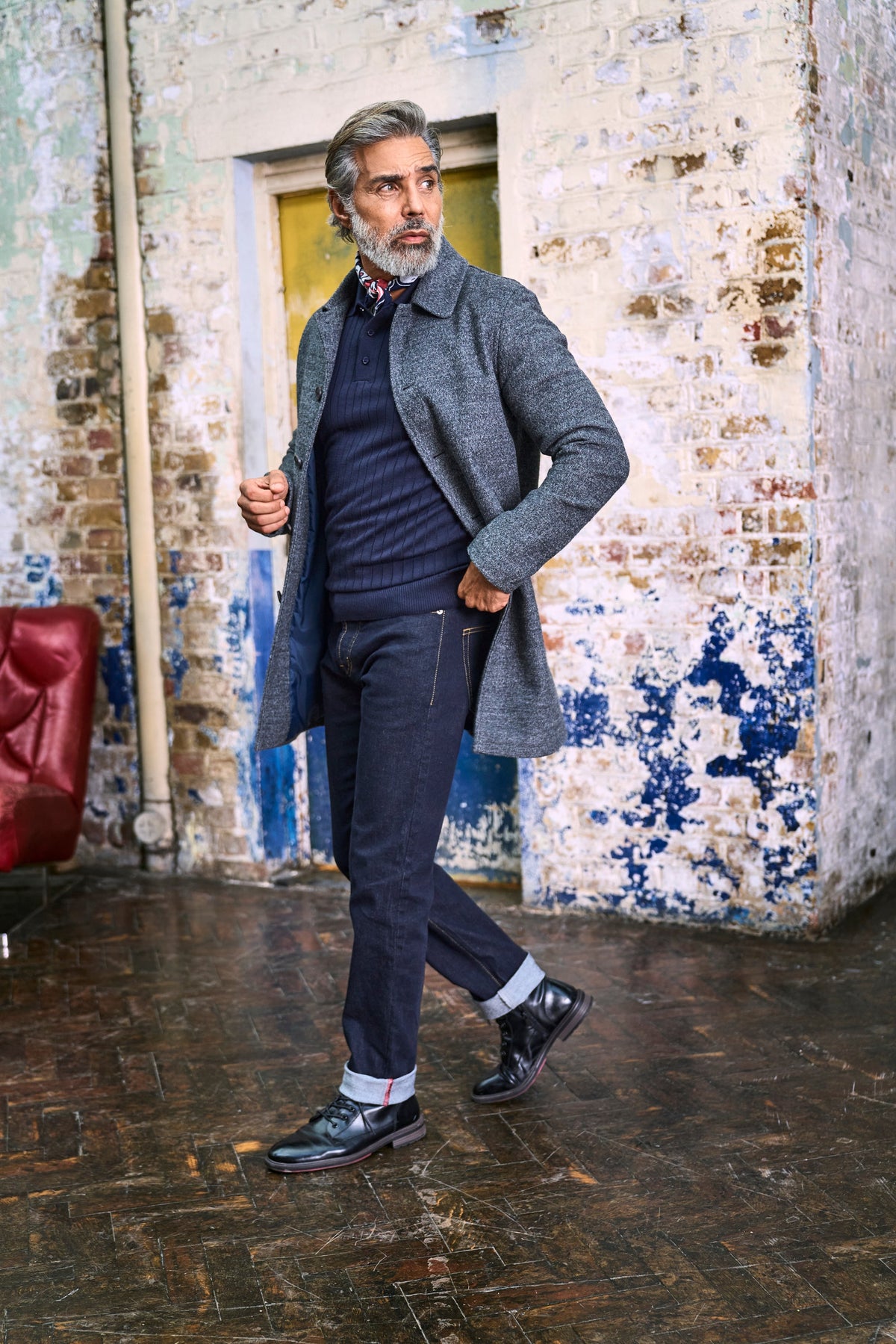 London Mac - Boiled Wool Grey - Wear London