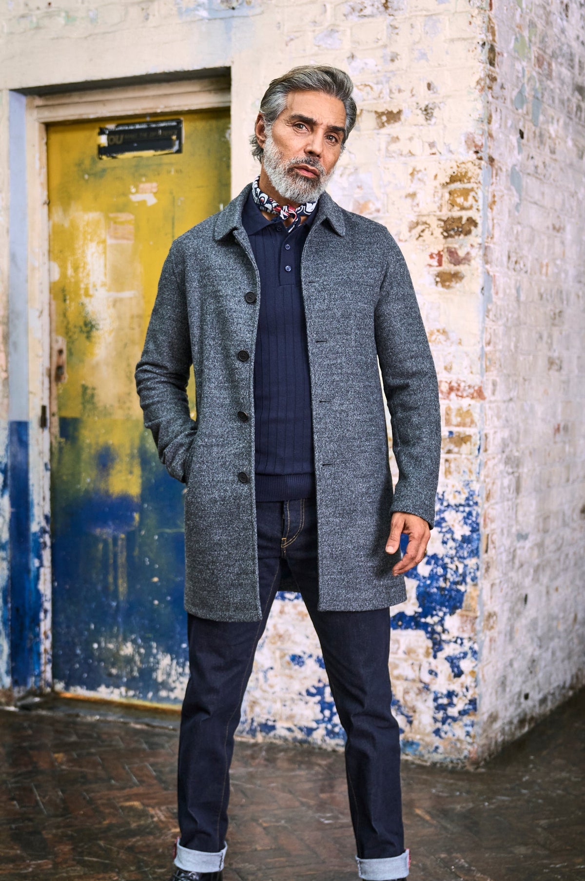 London Mac - Boiled Wool Grey - Wear London